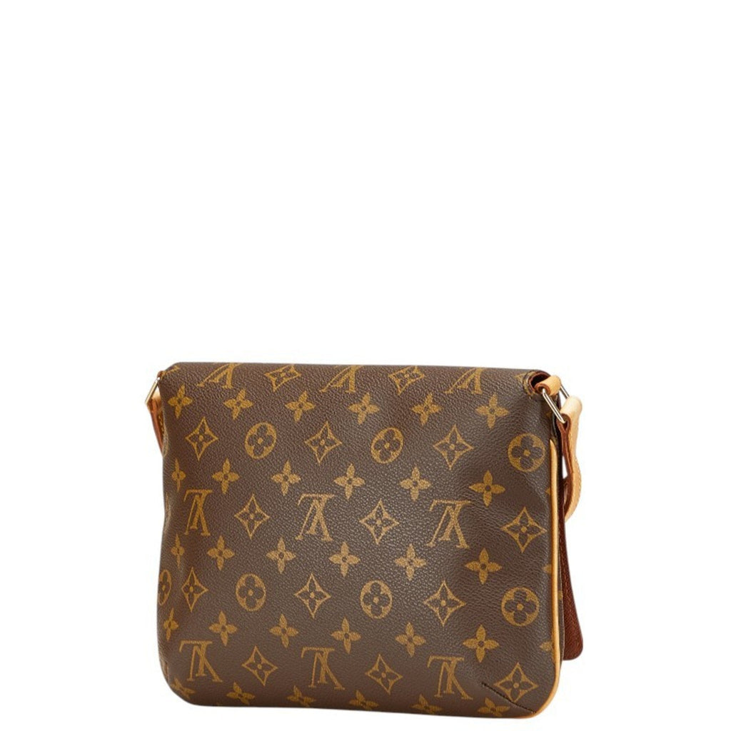 Louis Vuitton Brown Pvc Leather Shoulder Bag