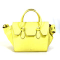 Celine Yellow Leather Handbag