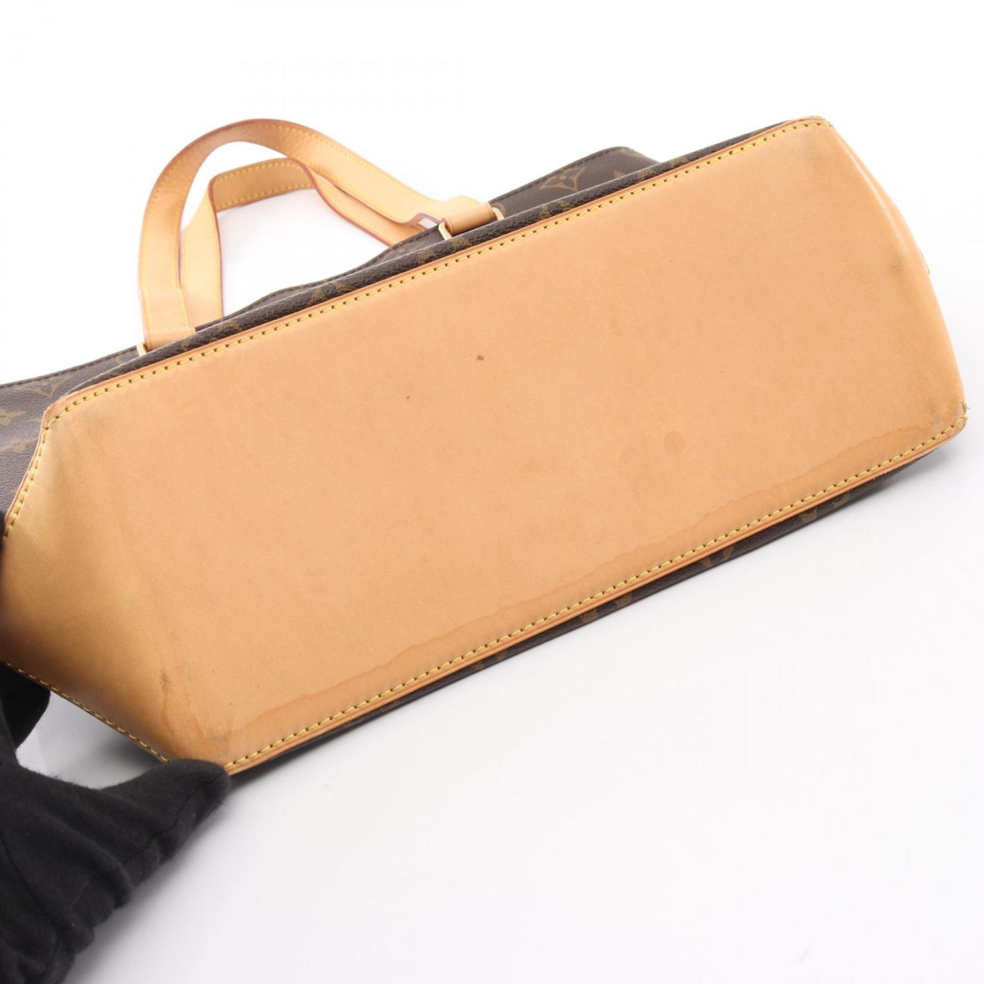 Louis Vuitton Brown Coated Canvas Pvc Monogram Leather Shoulder Bag