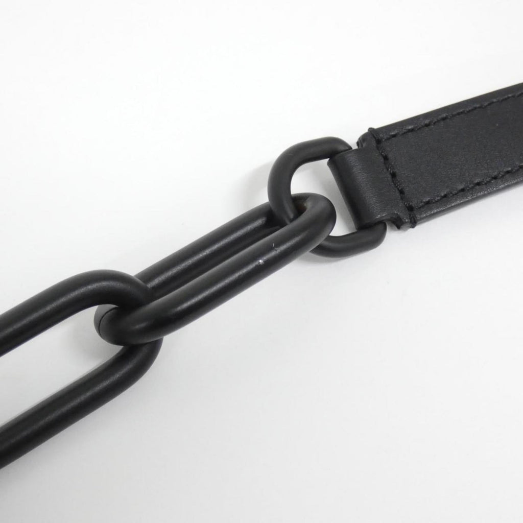 Louis Vuitton Black Leather Shoulder Bag