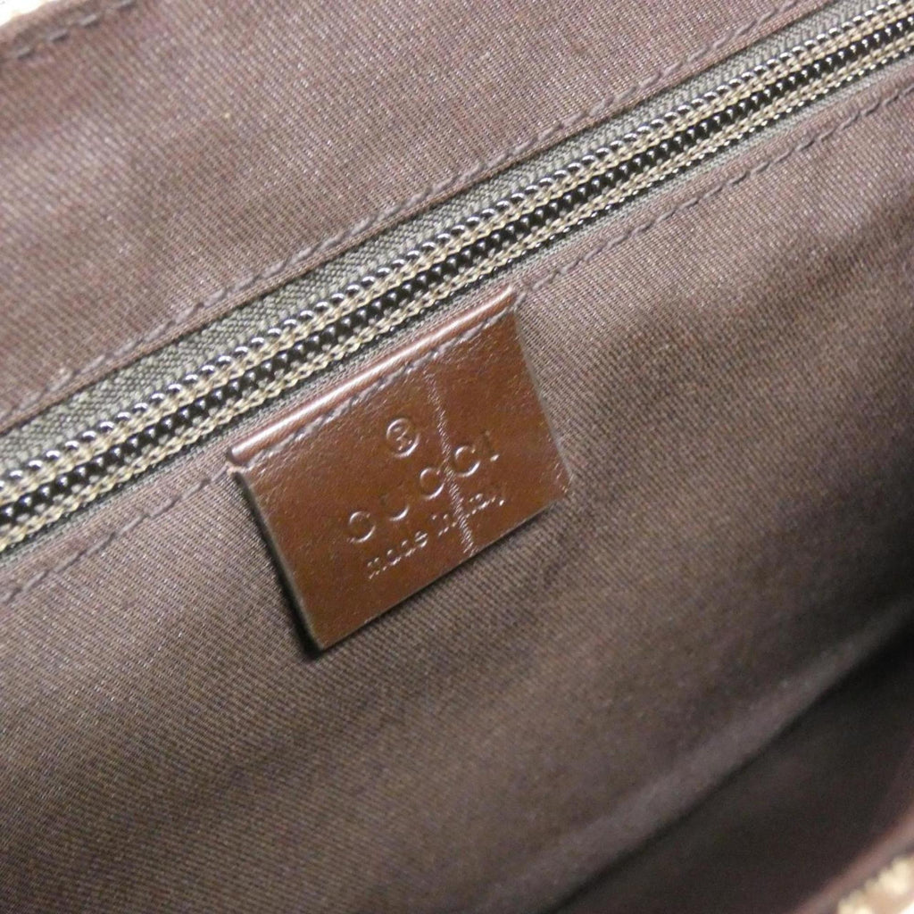 Gucci Beige Brown Gg Canvas Fanny Pack (Pre-Owned)