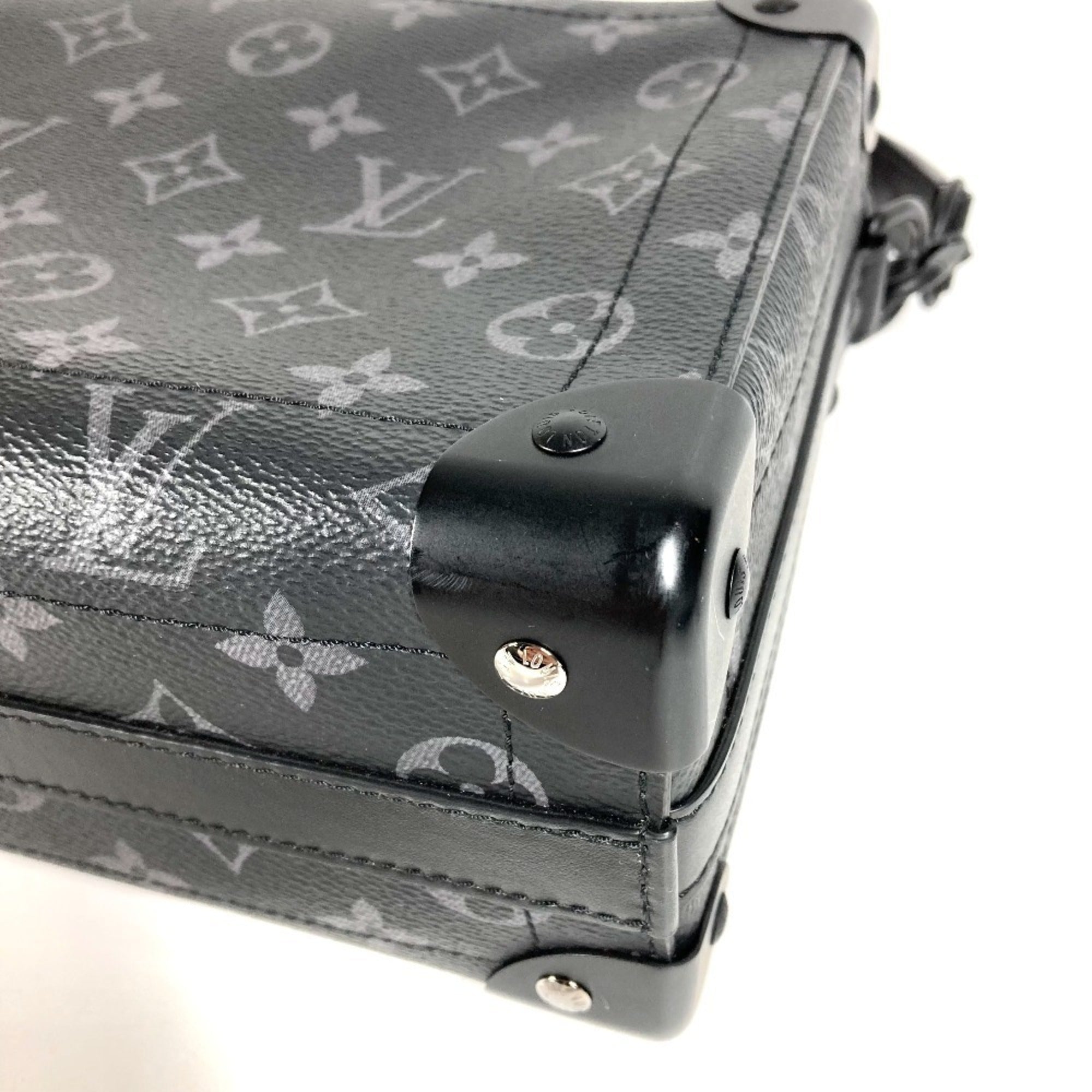 Louis Vuitton Black Monogram Eclipse Monogram Eclipse Clutch Bag Handbag Shoulder Bag