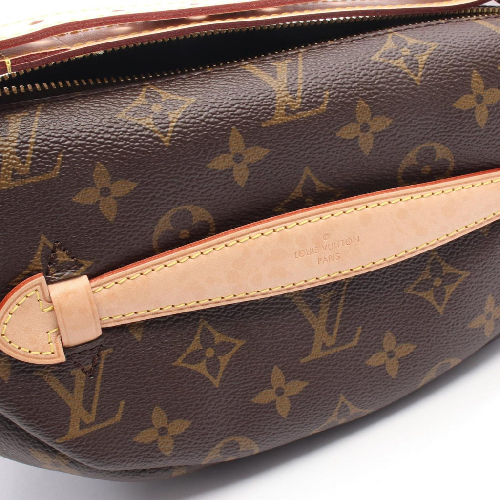 Louis Vuitton Brown Coated Canvas Leather Fanny Pack