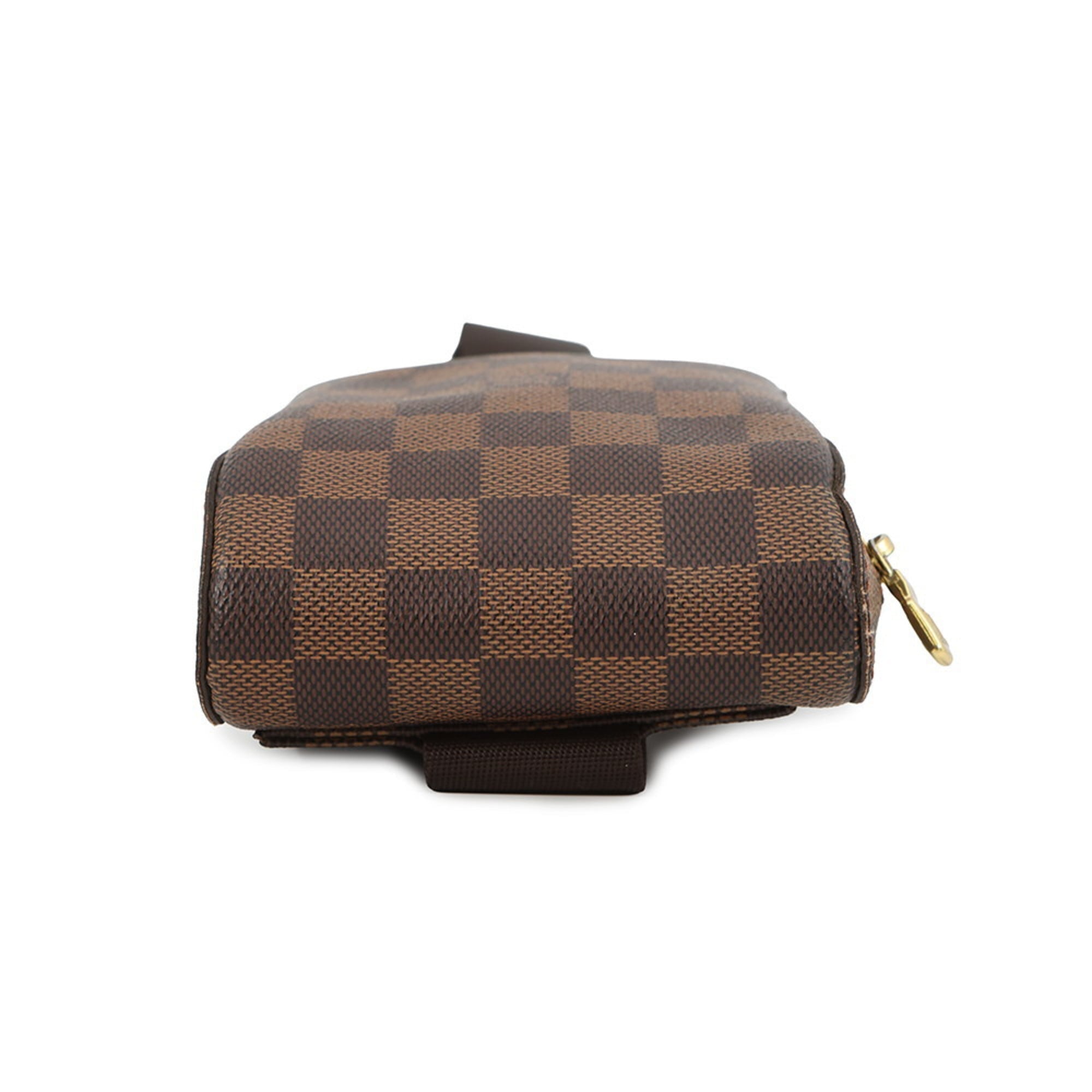 Louis Vuitton Brown Damier Canvas Ebene Damier Canvas Pouch Shoulder Bag Sling Bag