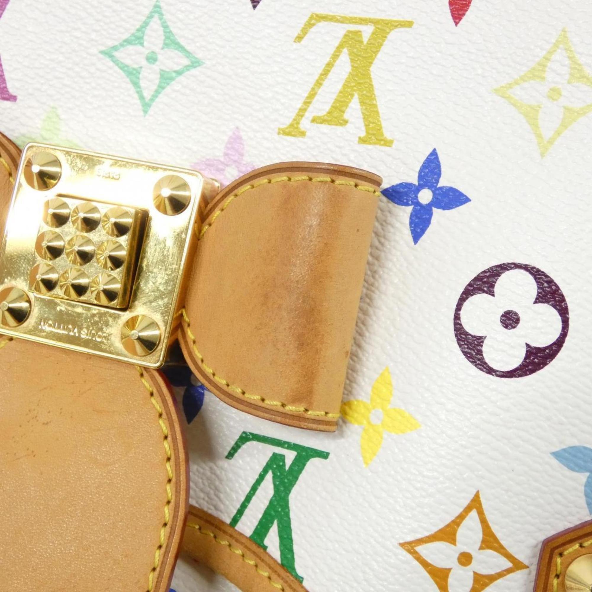 Louis Vuitton Multi-Color White Monogram Multicolore Handbag