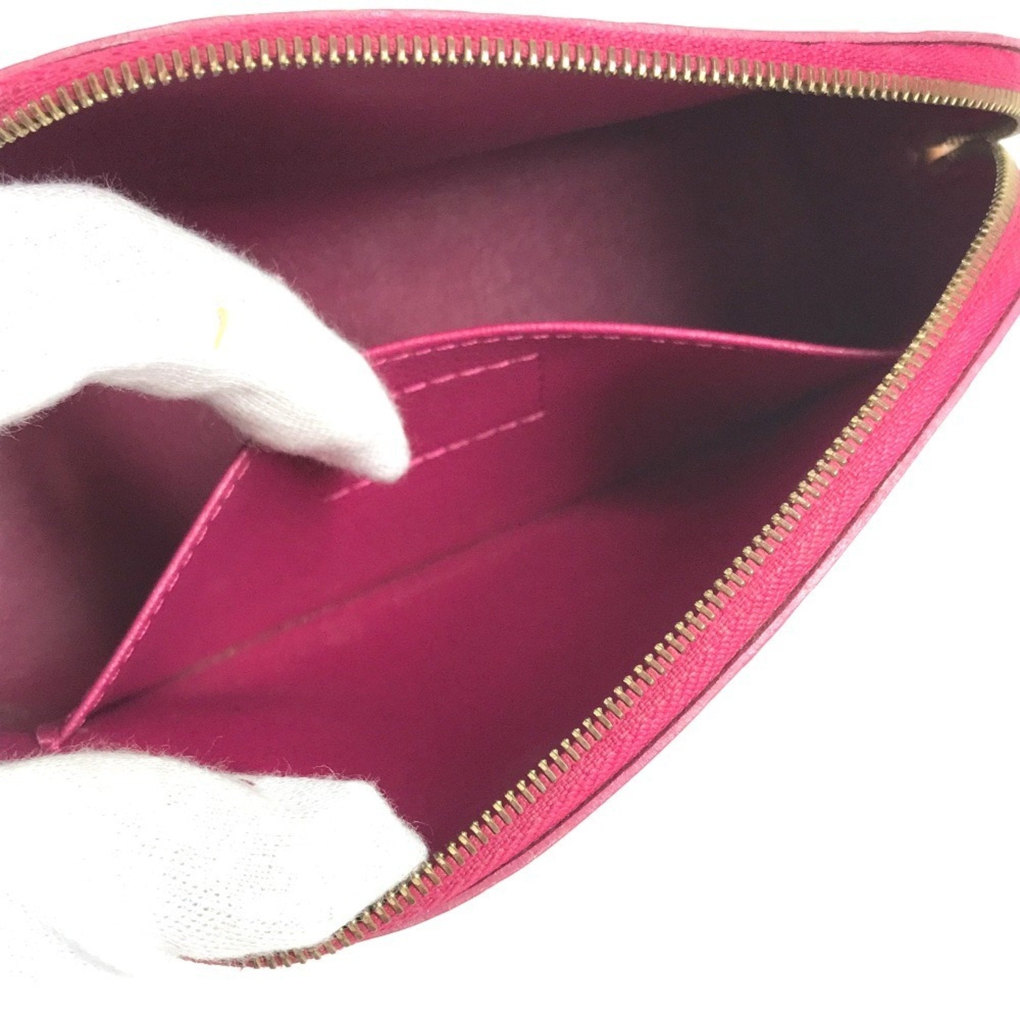 Louis Vuitton Pink Monogram Vernis Pochette Pouch