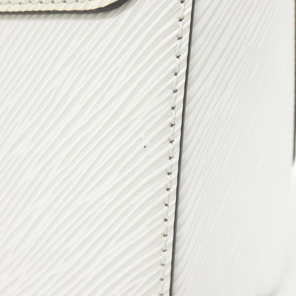 Louis Vuitton White Leather Shoulder Bag
