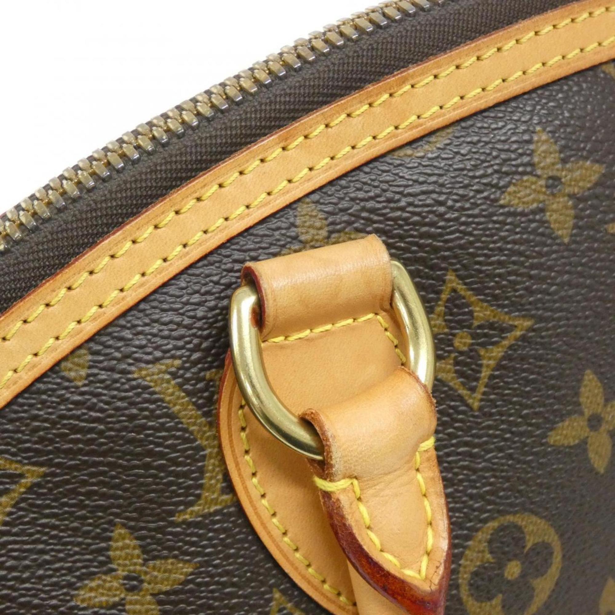 Louis Vuitton Monogram Marron Coated Canvas Handbag
