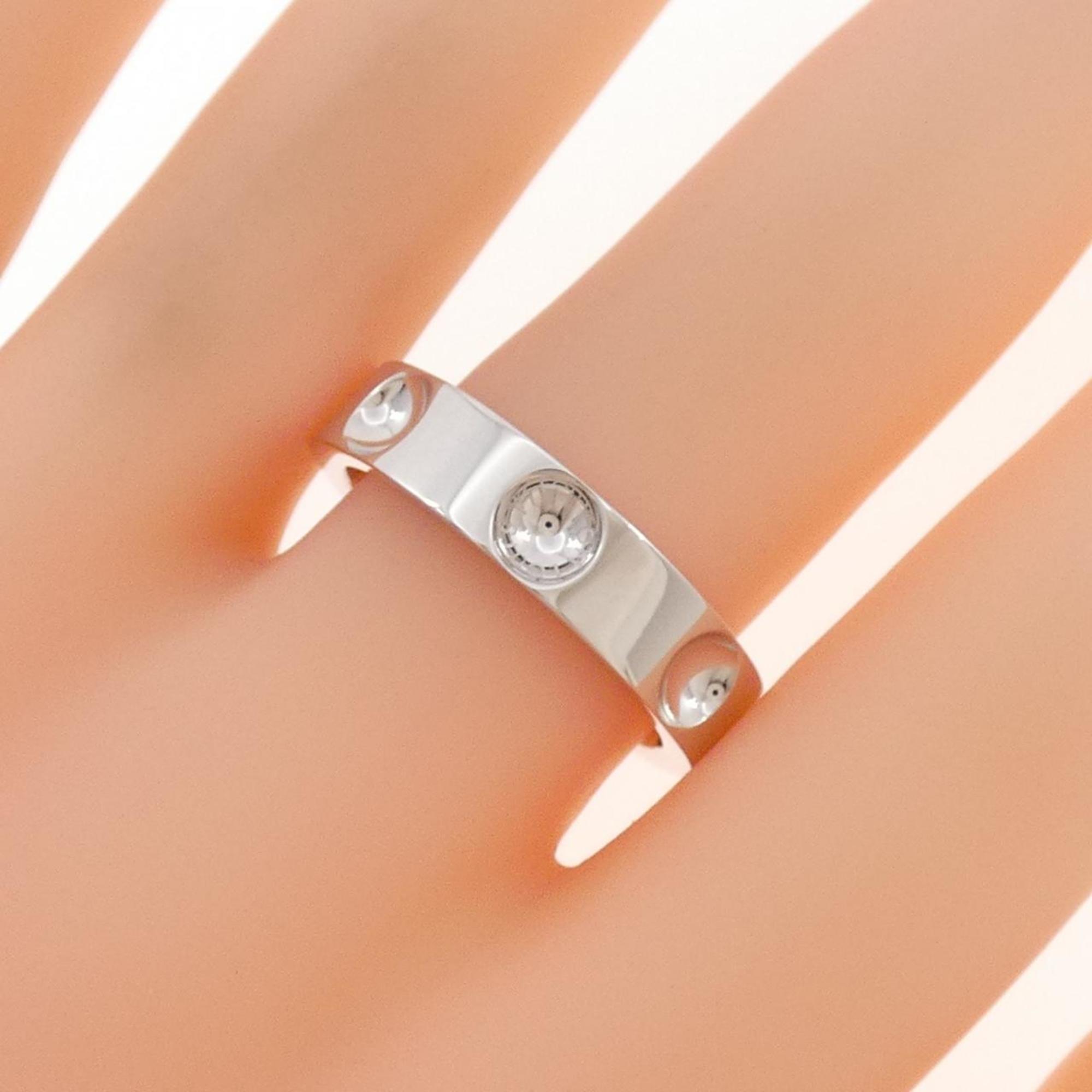 Louis Vuitton White Gold White Gold (18K) Band Ring