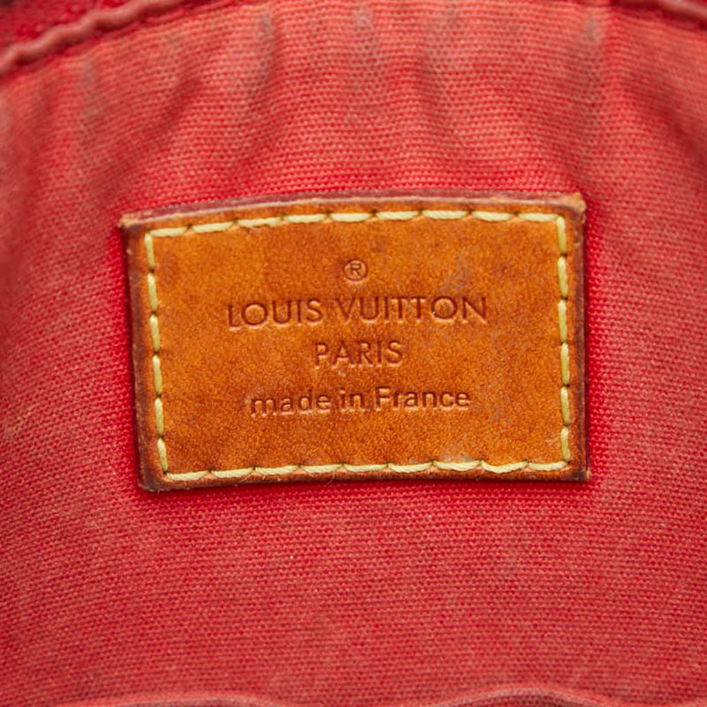 Louis Vuitton Cerise Red Color Patent Leather Handbag Shoulder Bag