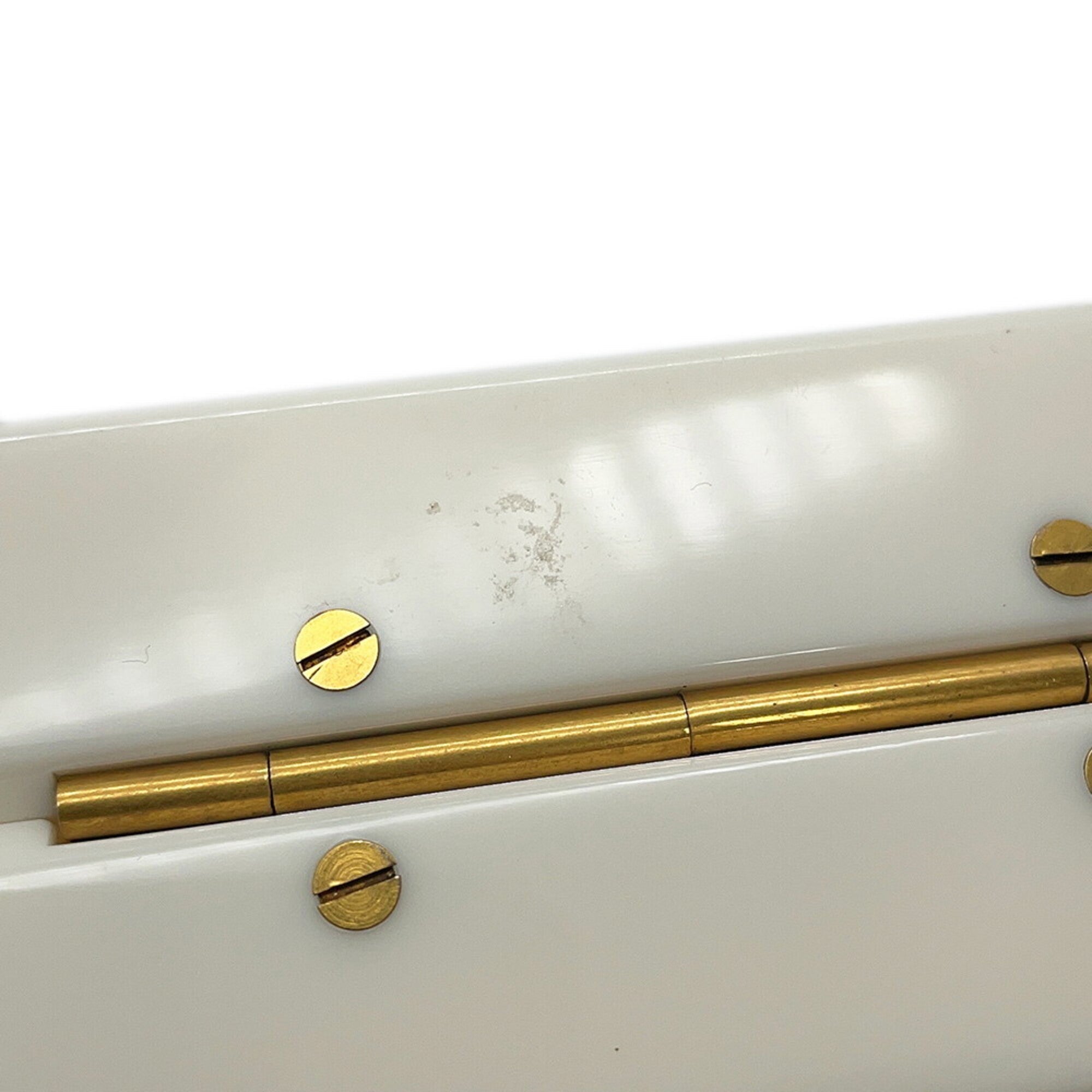 Gucci White Plastic Handbag Shoulder Bag (Pre-Owned)