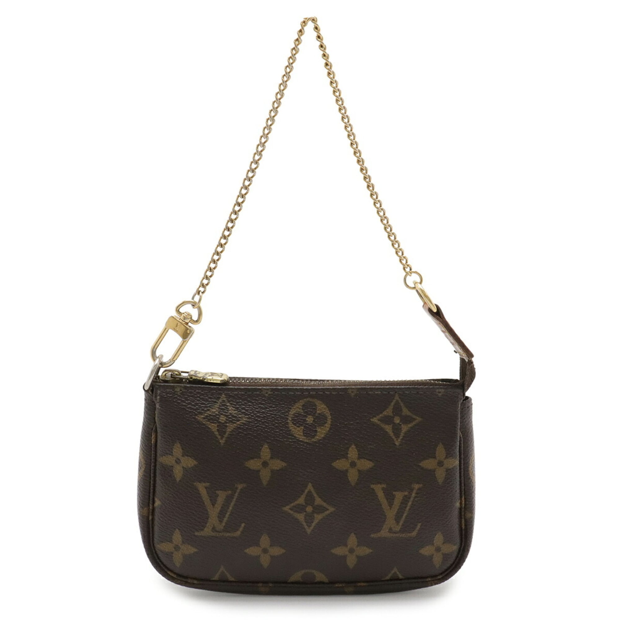 Louis Vuitton Brown Monogram Pochette Pouch