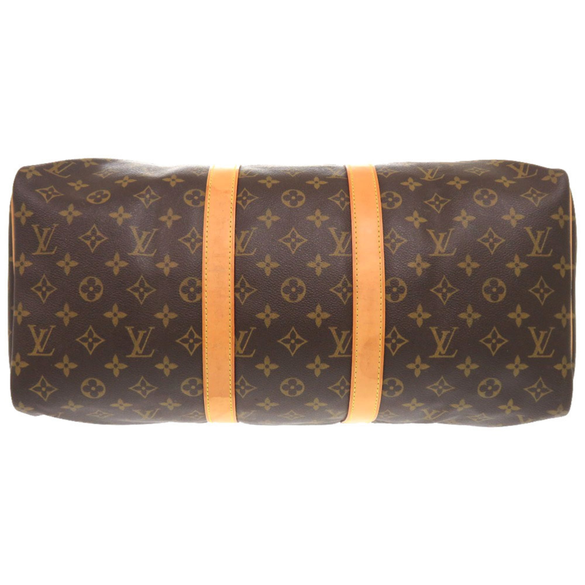 Louis Vuitton Brown Monogram Monogram Boston Bag