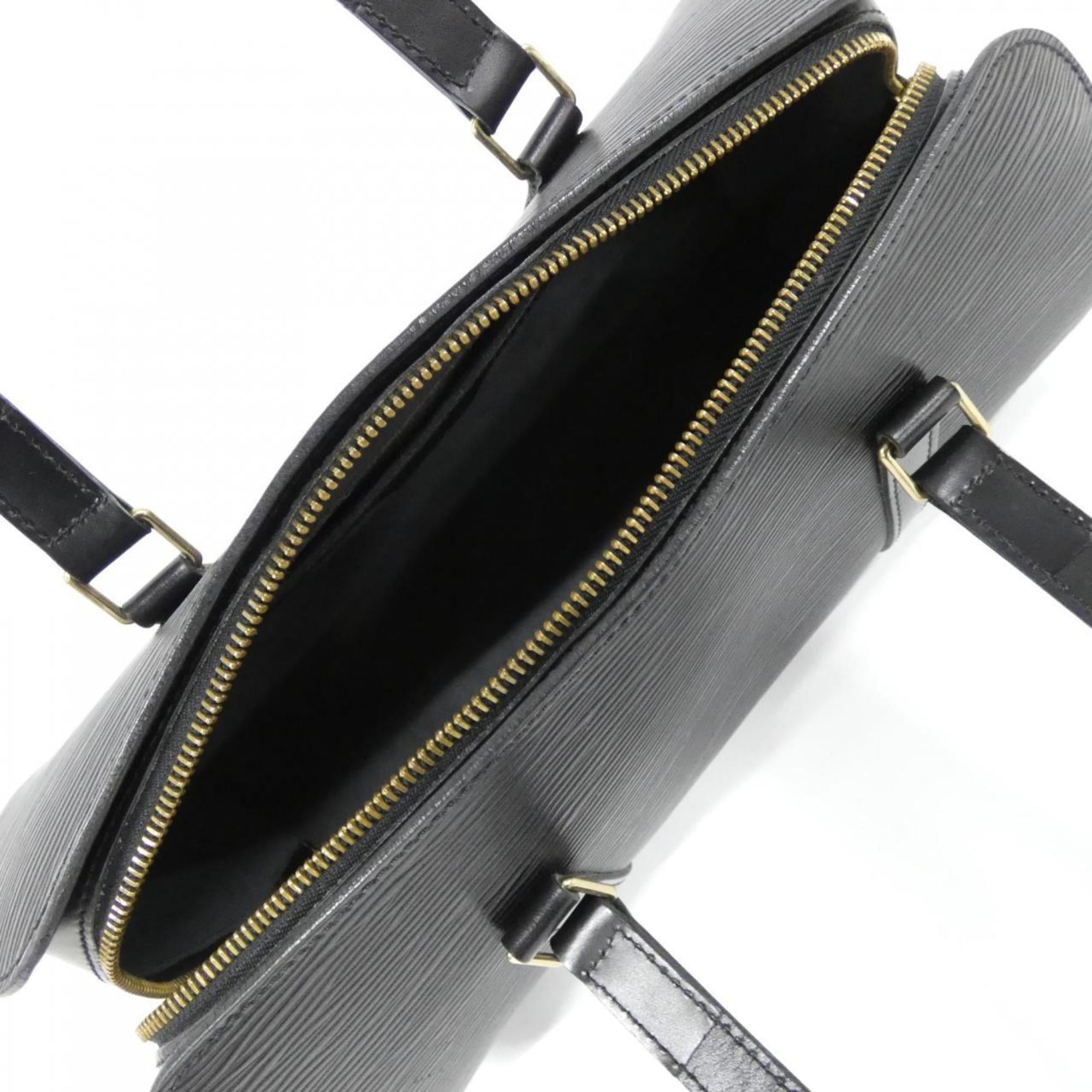 Louis Vuitton Epi Black Leather Handbag