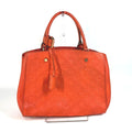 Louis Vuitton Orange Monogram Empreinte Handbag Shoulder Bag Tote Bag