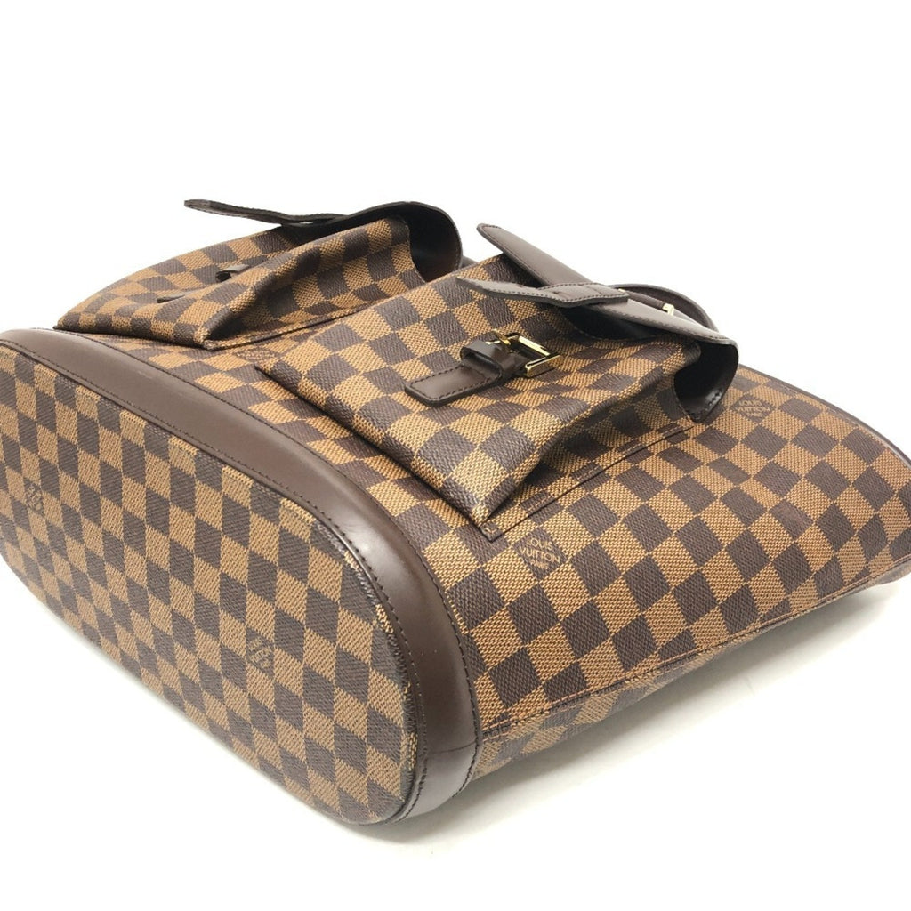 Louis Vuitton Ebene Damier Canvas Handbag Tote Bag