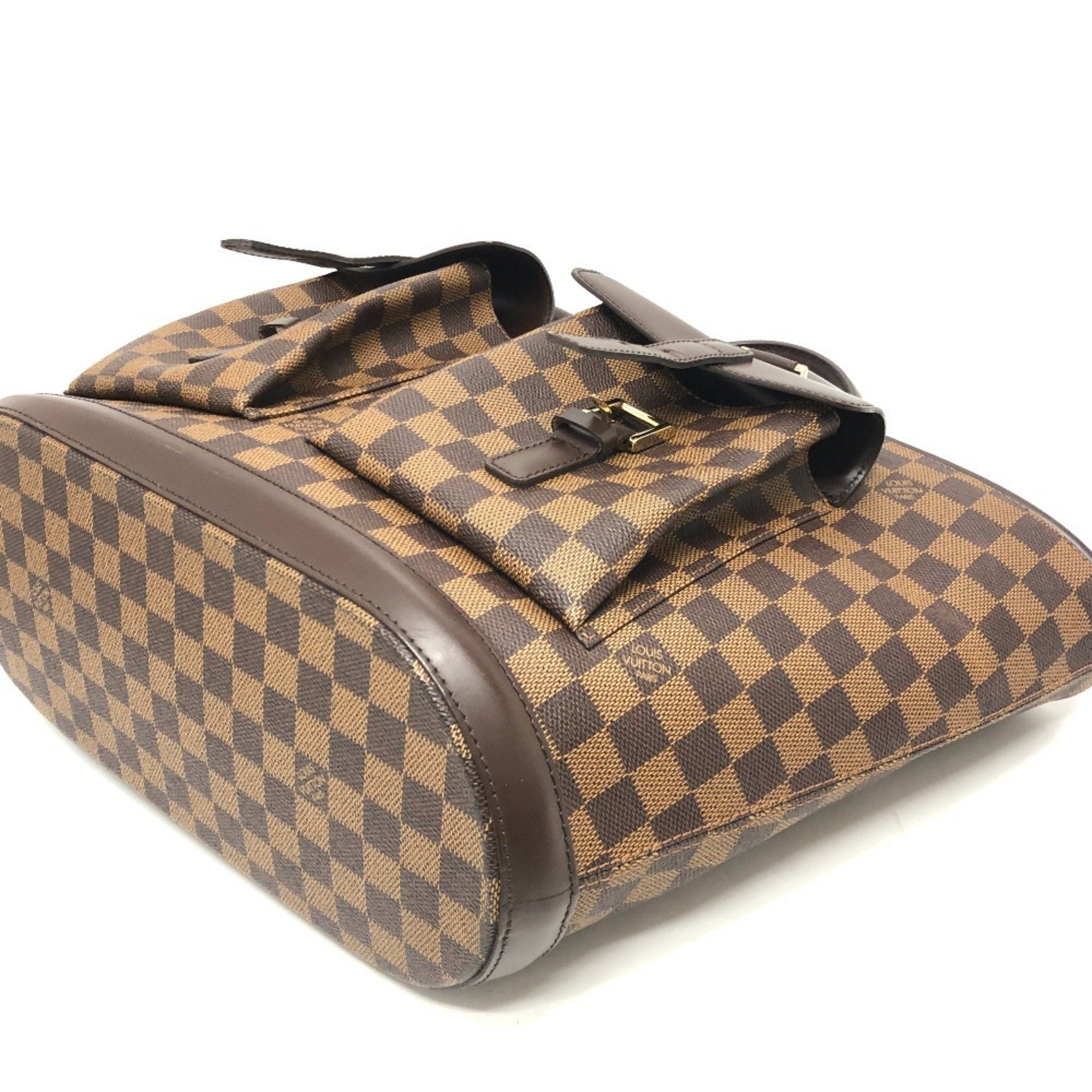 Louis Vuitton Ebene Damier Canvas Handbag Tote Bag