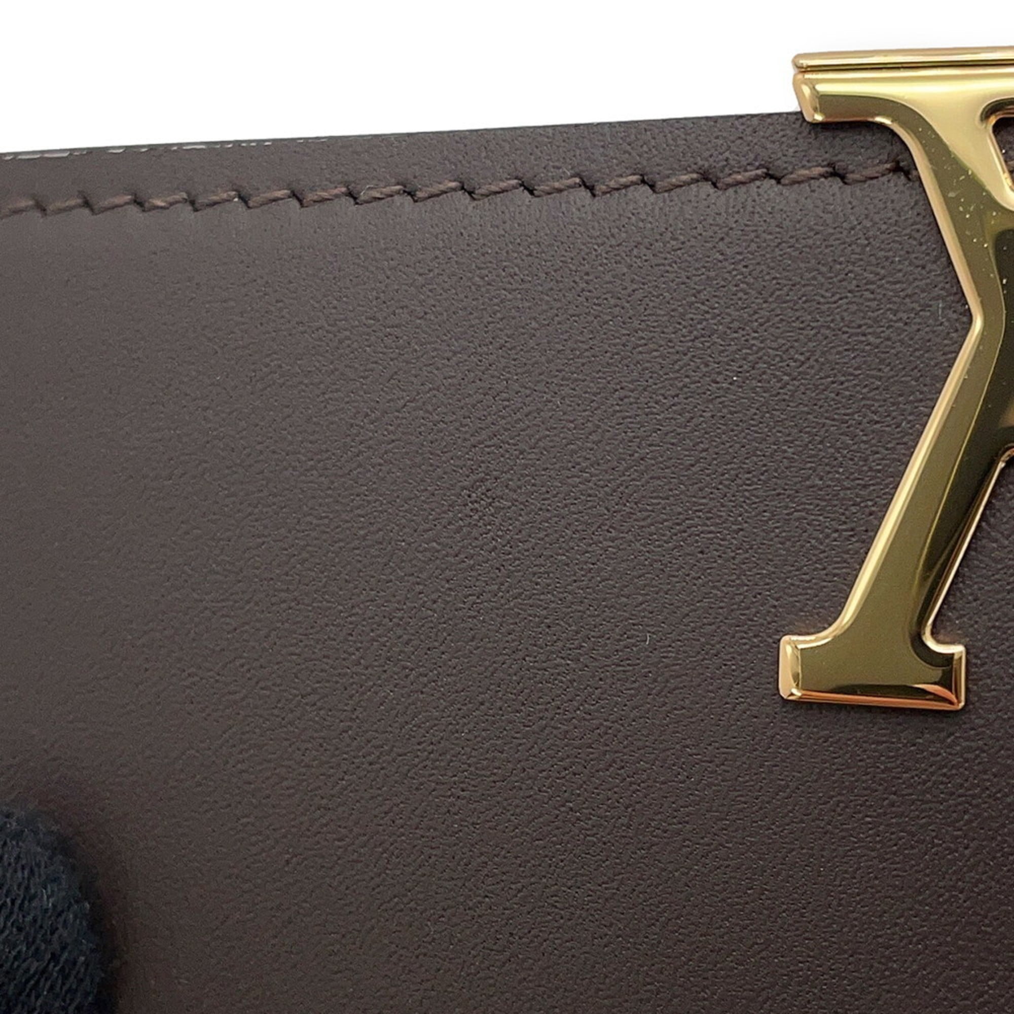 Louis Vuitton Galle Leather Wallet (Tri-Fold)