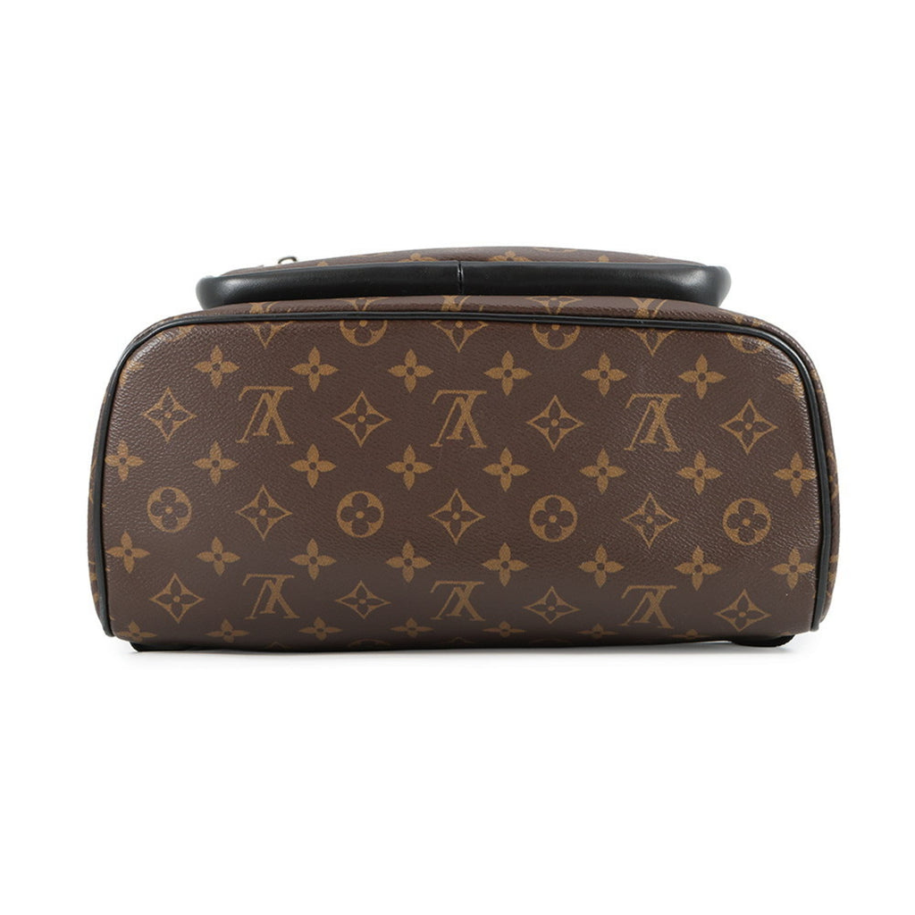 Louis Vuitton Monogram Macassar Black Brown Monogram Macassar Noir Backpack
