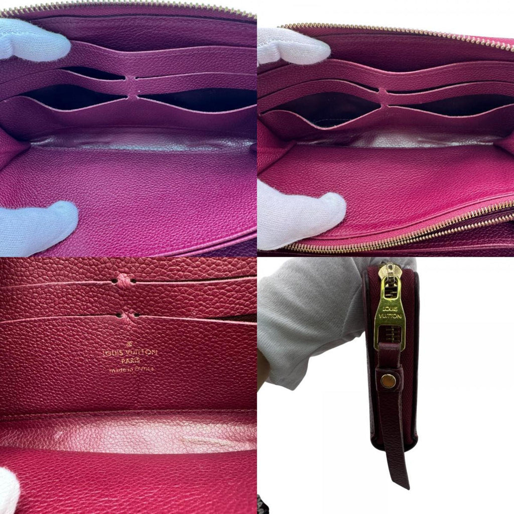 Louis Vuitton Aurore Leather Long Wallet