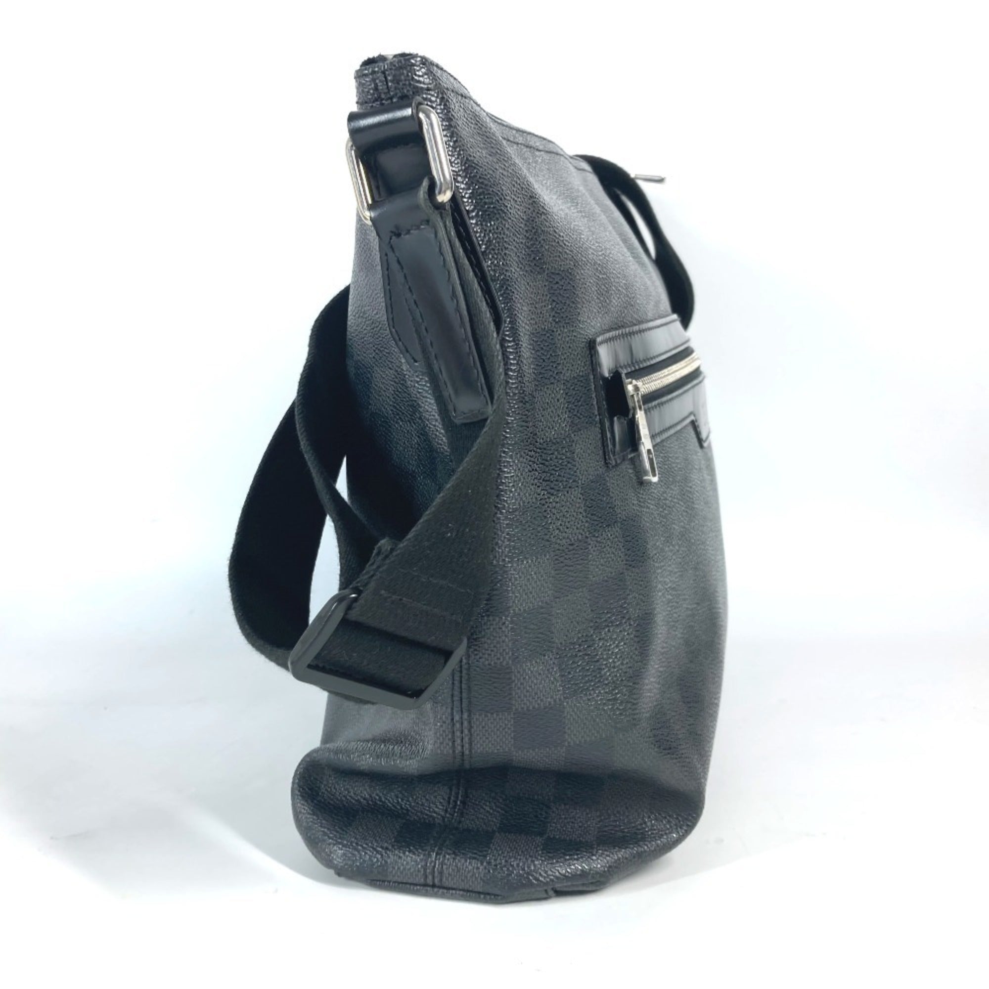 Louis Vuitton Black Damier Graphite Shoulder Bag