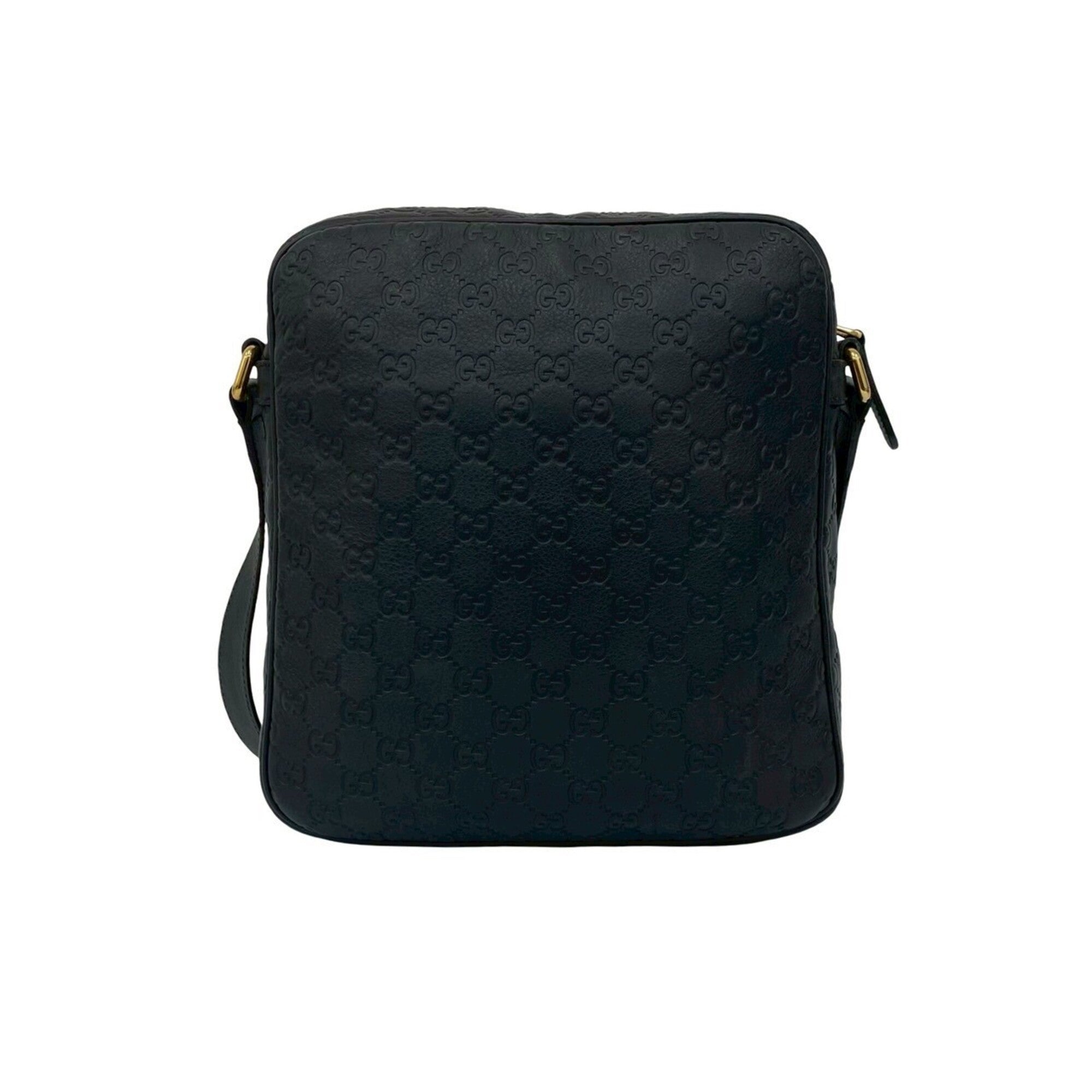 Gucci Brown Leather Pochette Shoulder Bag (Pre-Owned)