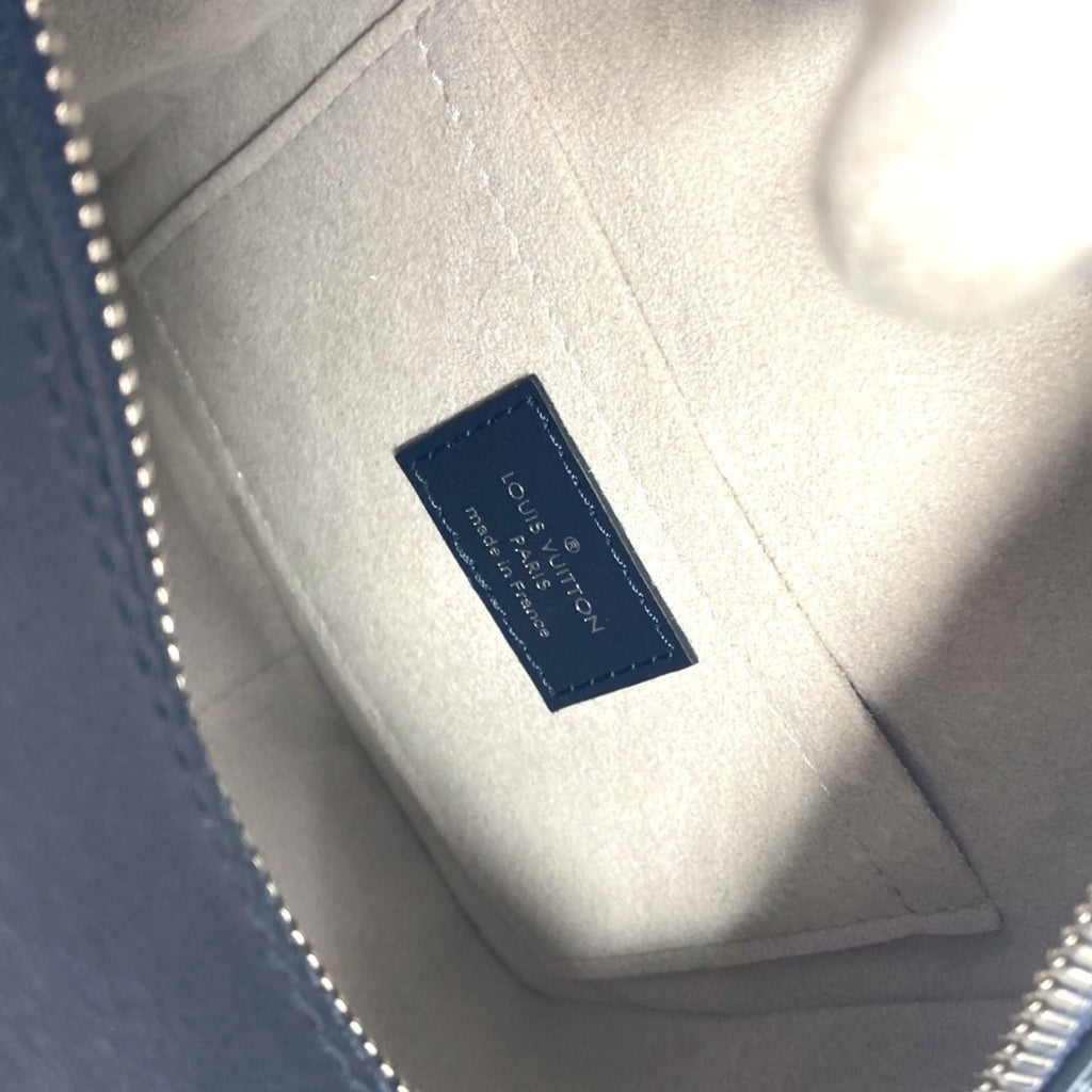 Louis Vuitton Navy Leather Handbag