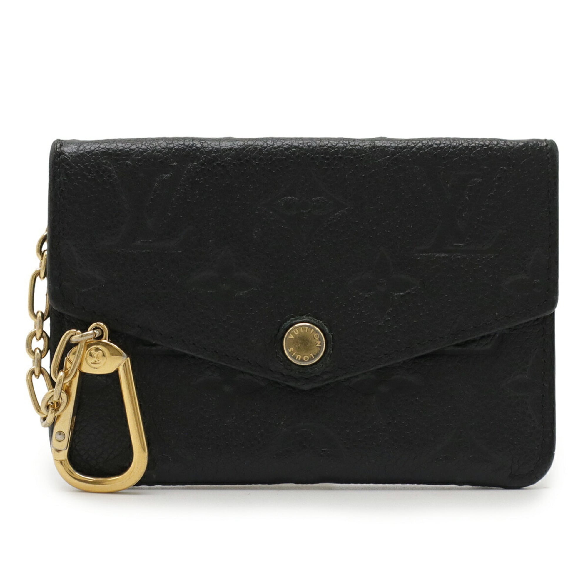 Louis Vuitton Monogram Empreinte Black Noir Monogram Empreinte Coin Purse/Coin Case