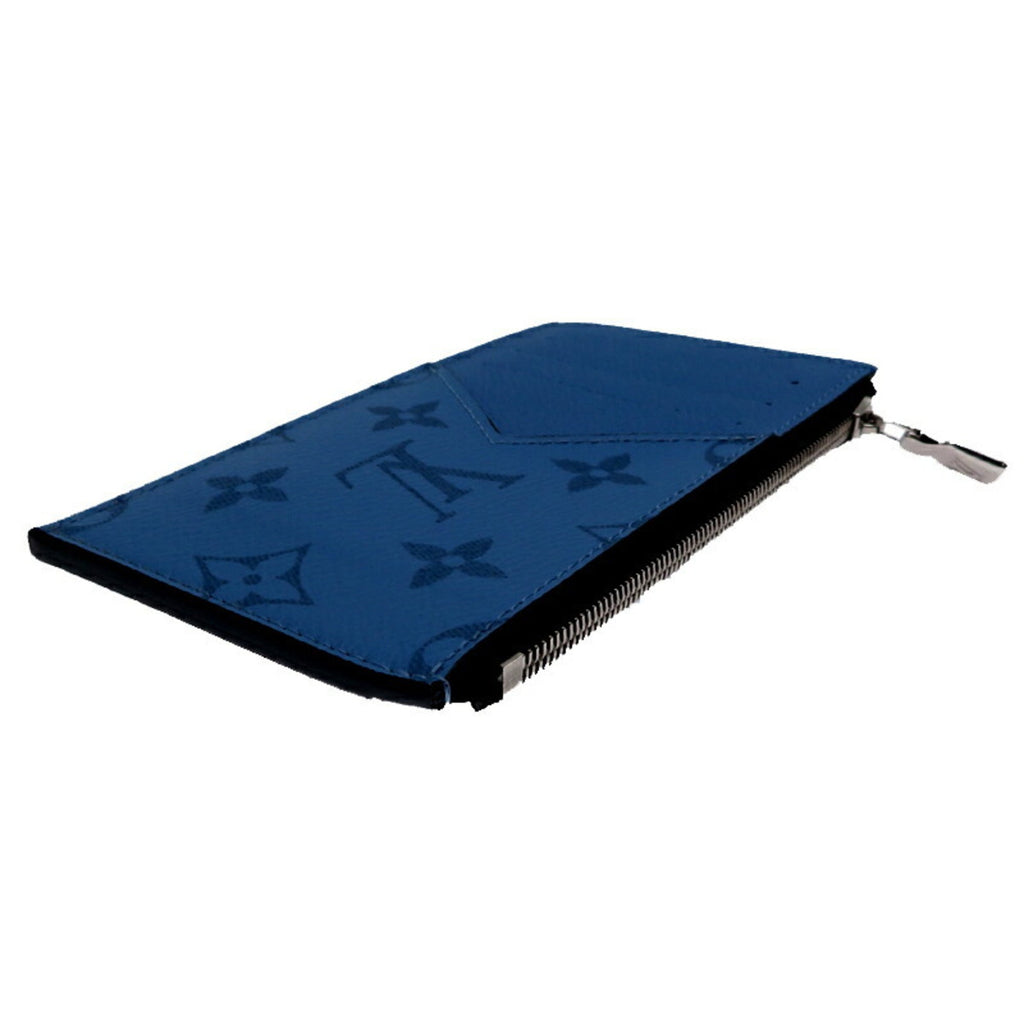 Louis Vuitton Blue Taigarama Card Wallet