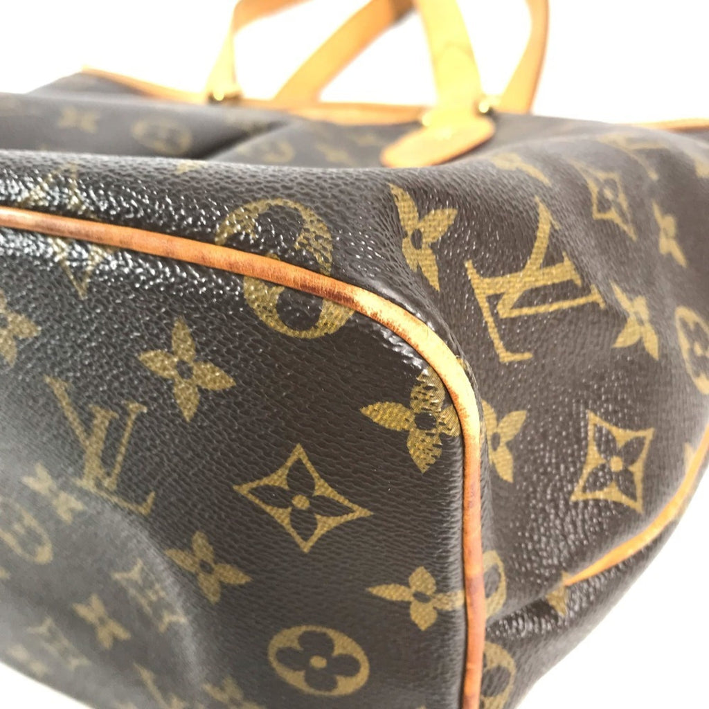 Louis Vuitton Brown Monogram Canvas Handbag Shoulder Bag