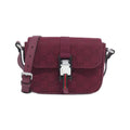 Gucci Red Color Gg Canvas Leather Shoulder Bag (Pre-Owned)