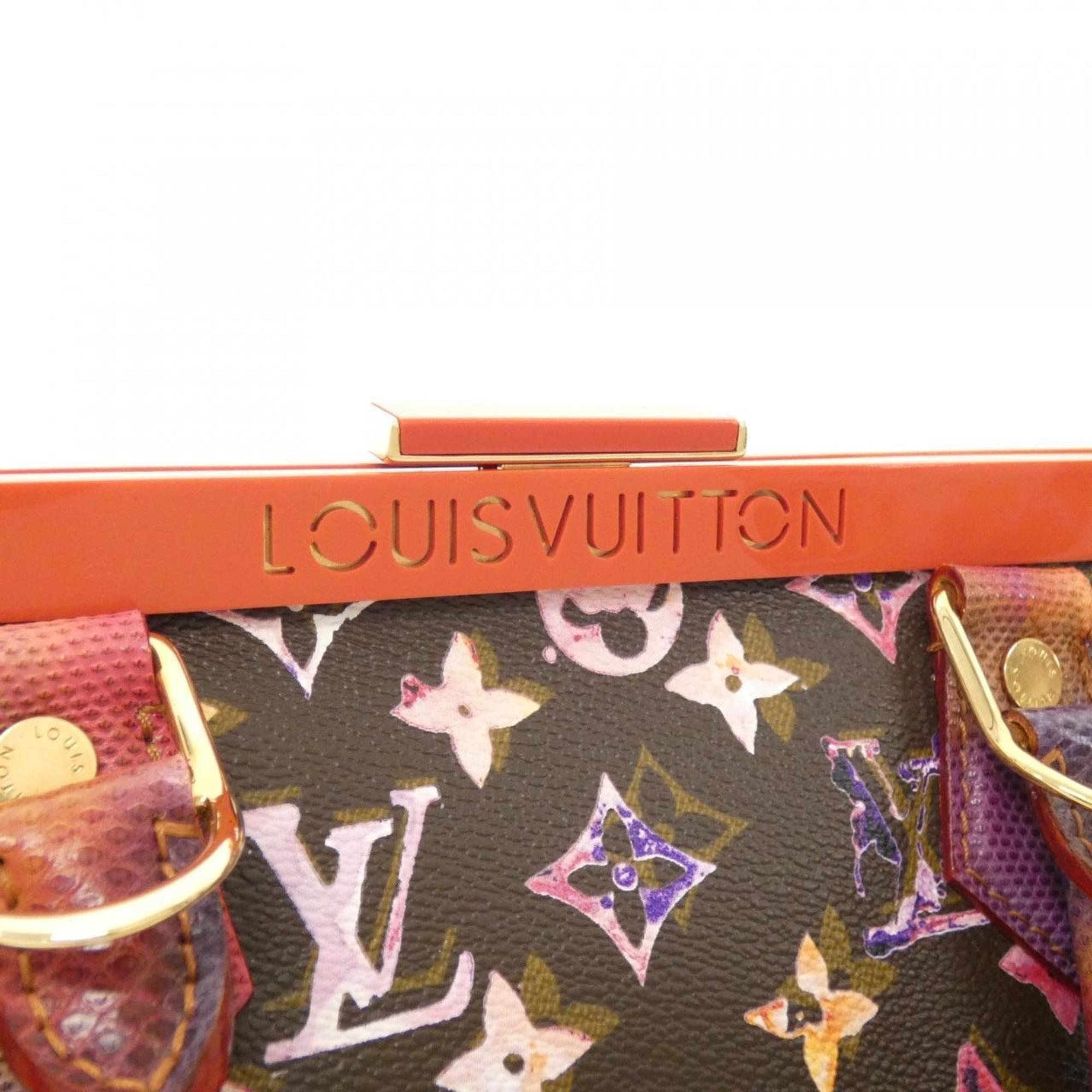 Louis Vuitton Brown Marron Multi-Color Coated Canvas Handbag