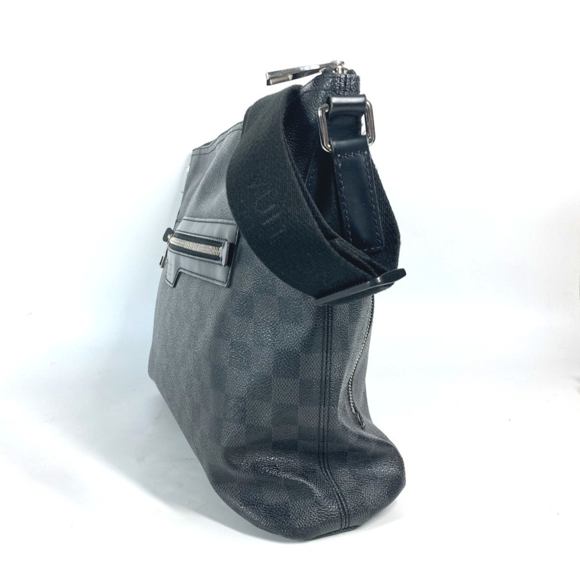 Louis Vuitton Black Damier Graphite Shoulder Bag