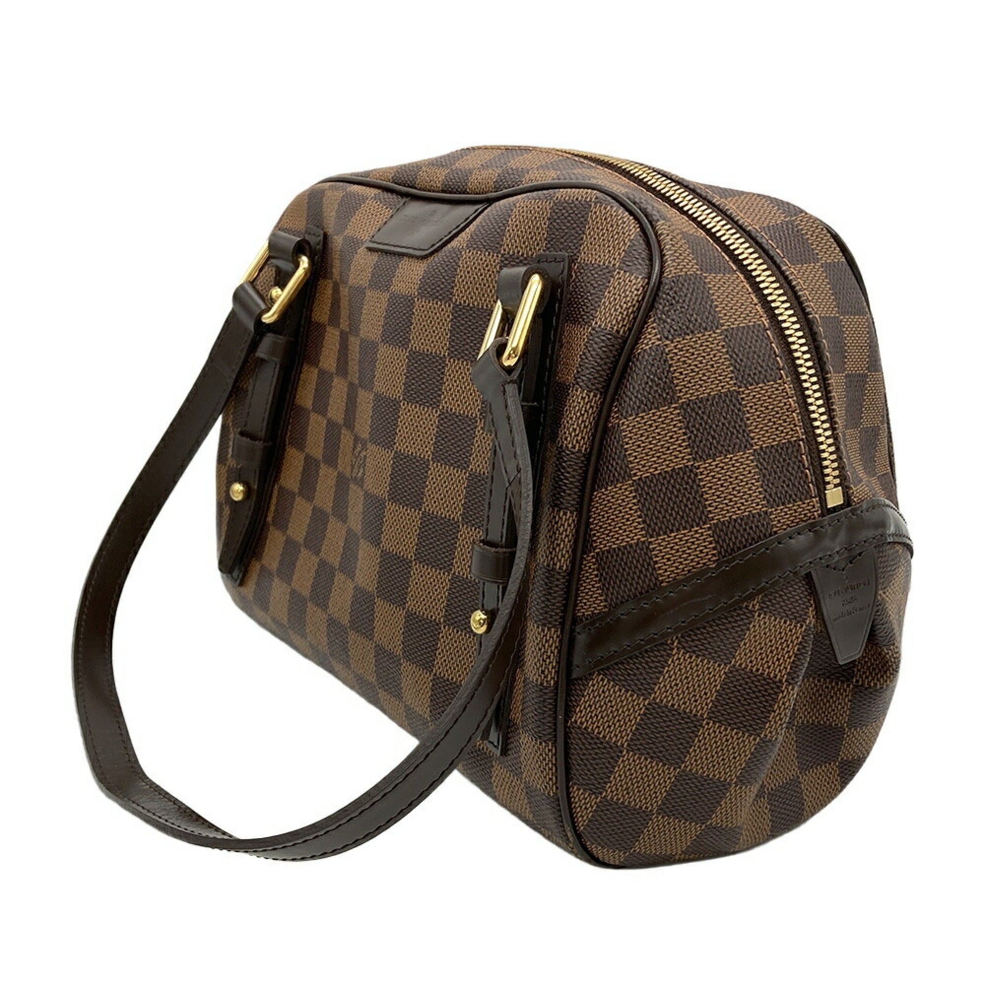 Louis Vuitton Damier Brown Damier Canvas Ebene Galle Damier Canvas Shoulder Bag