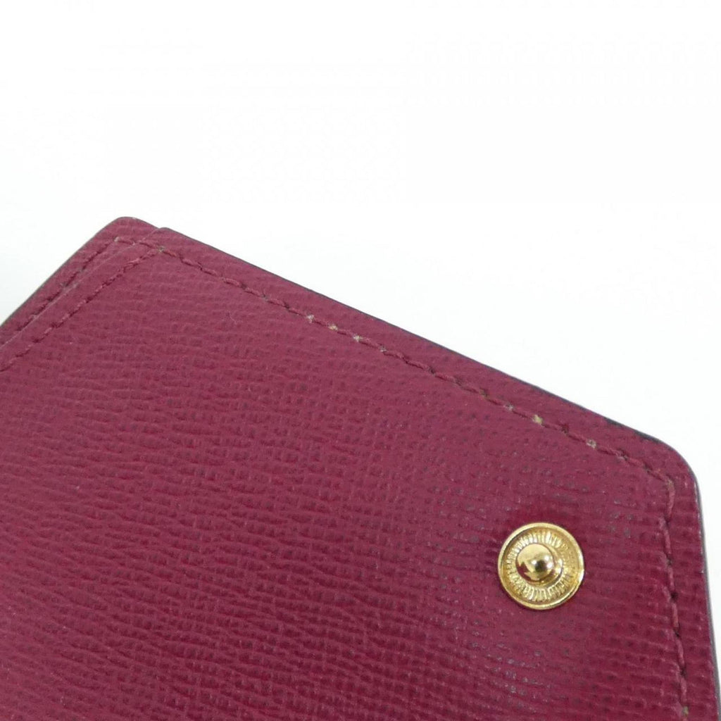 Louis Vuitton Fuchsia Marron Monogram Monogram Wallet (Tri-Fold)