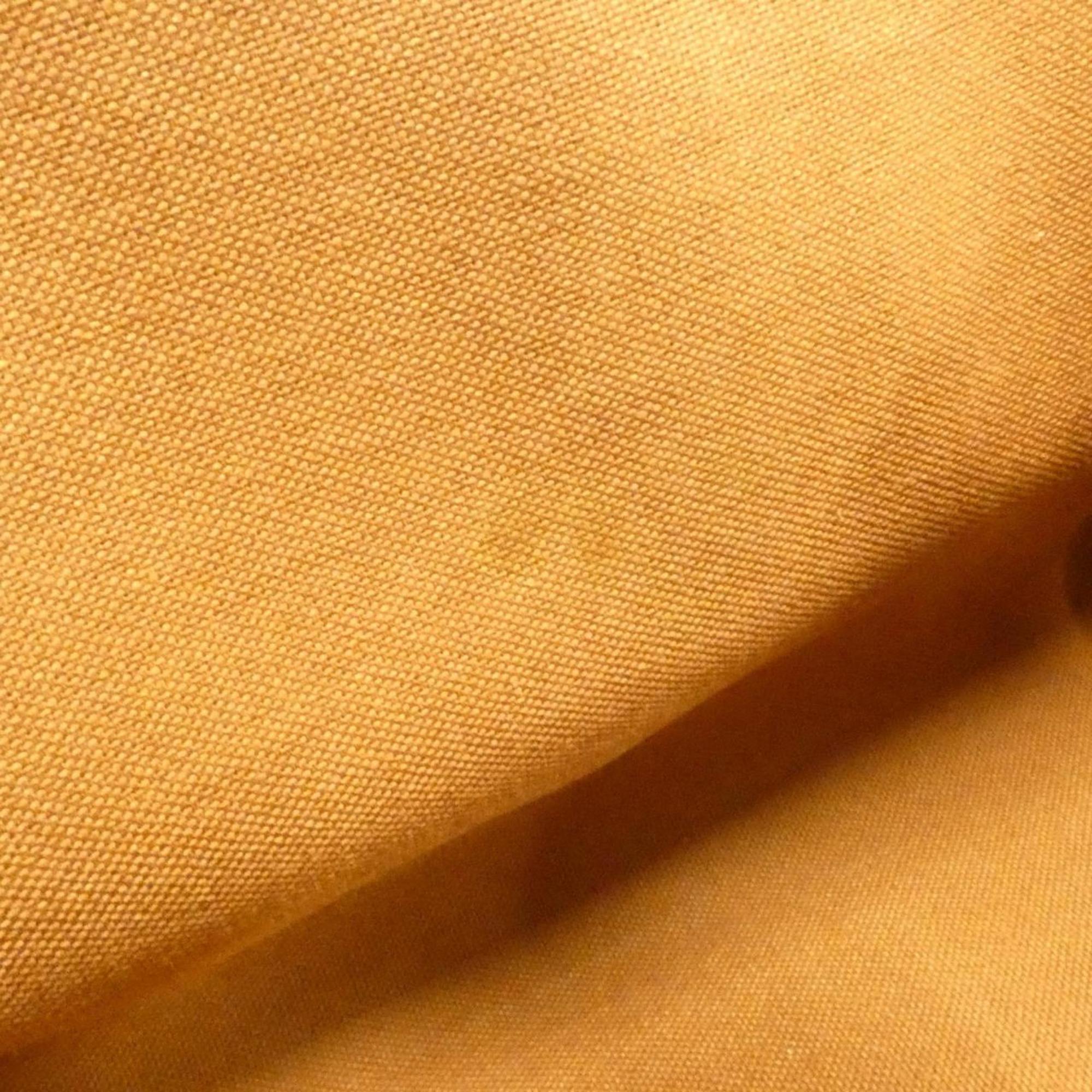 Louis Vuitton Brown Coated Canvas Handbag