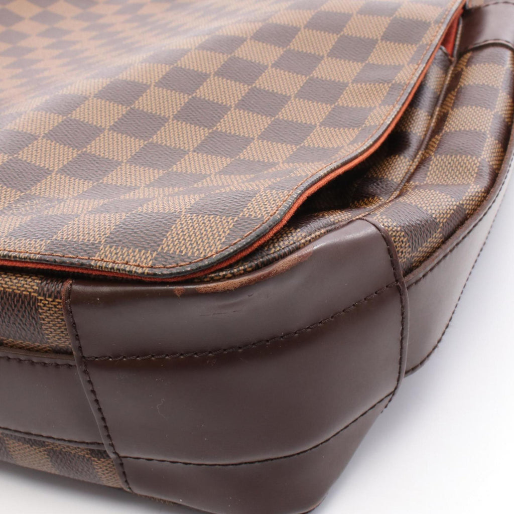 Louis Vuitton Brown Ebene Coated Canvas Leather Shoulder Bag