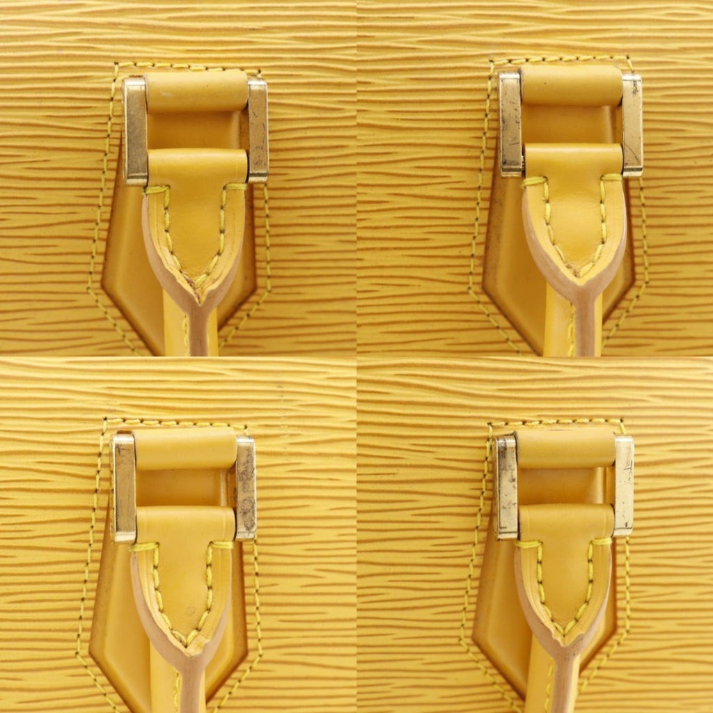 Louis Vuitton Yellow Epi Leather Handbag