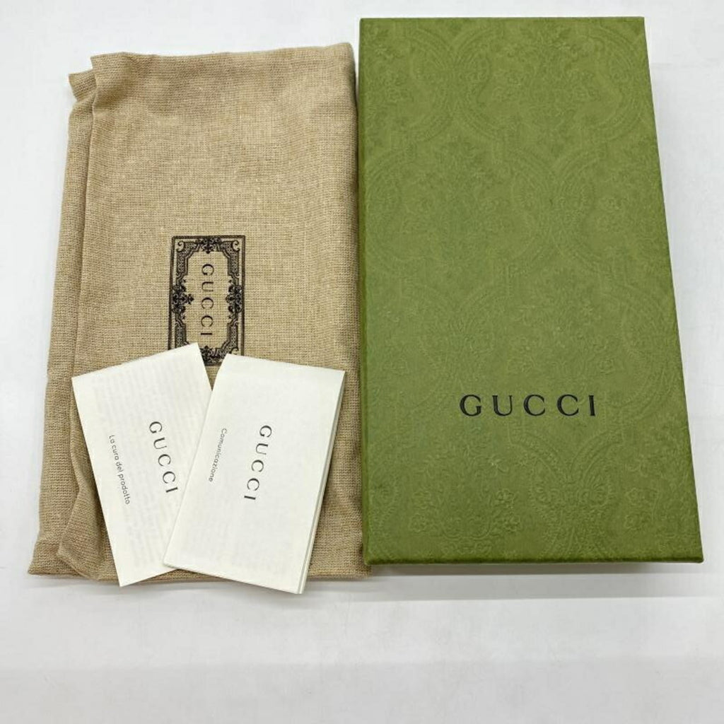 Gucci Brown Long Wallet (Bi-Fold) (Pre-Owned)