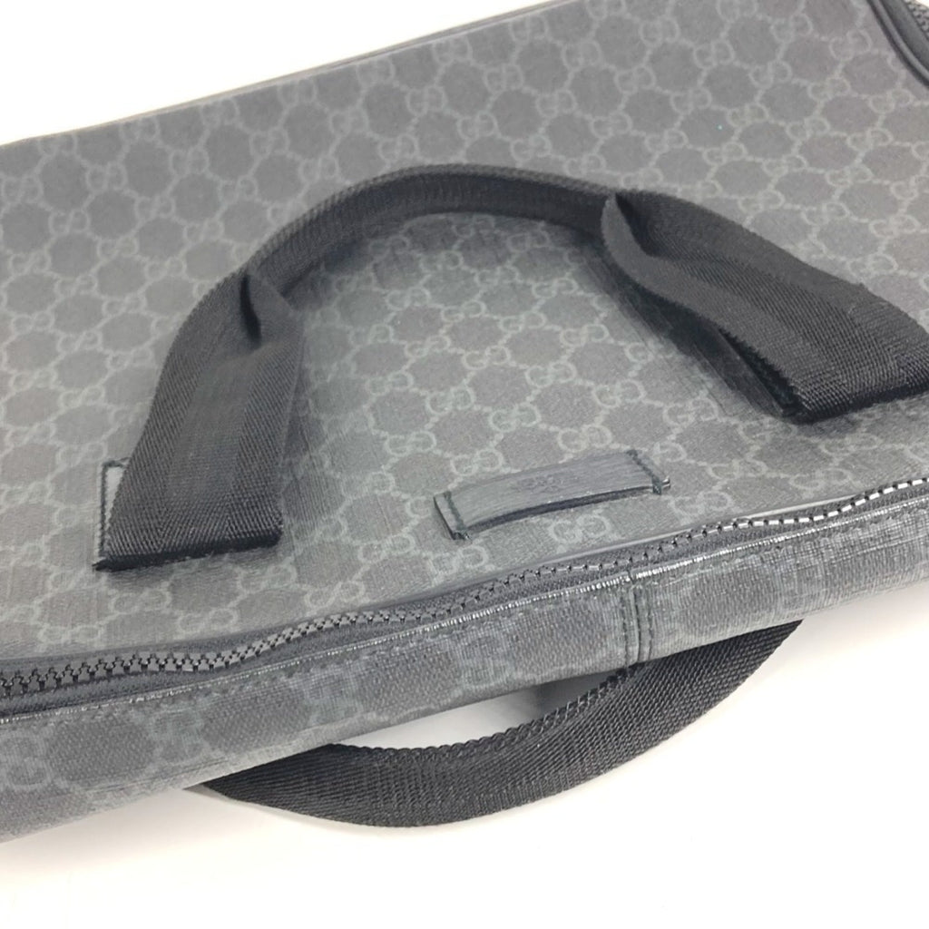 Gucci Black Gg Supreme Handbag Tote Bag (Pre-Owned)