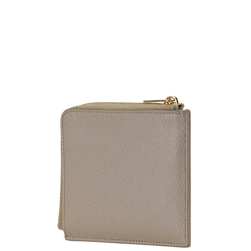 Celine Gray Leather Coin Purse/Coin Case