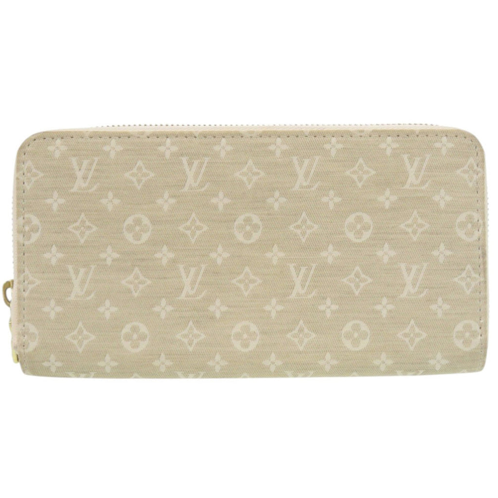 Louis Vuitton Beige Monogram Mini Long Wallet