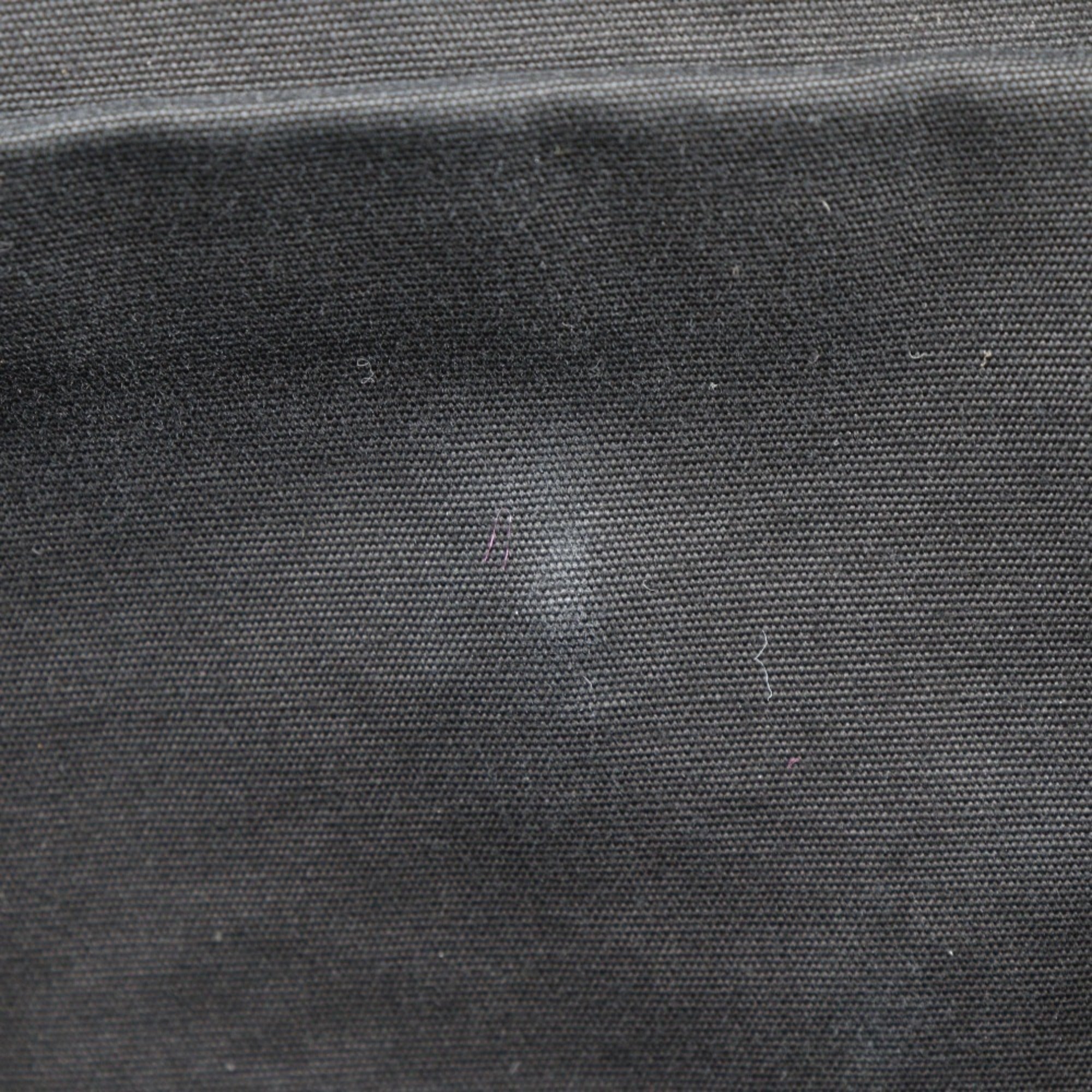 Bottega Veneta Black Gray Canvas Leather Tote Bag