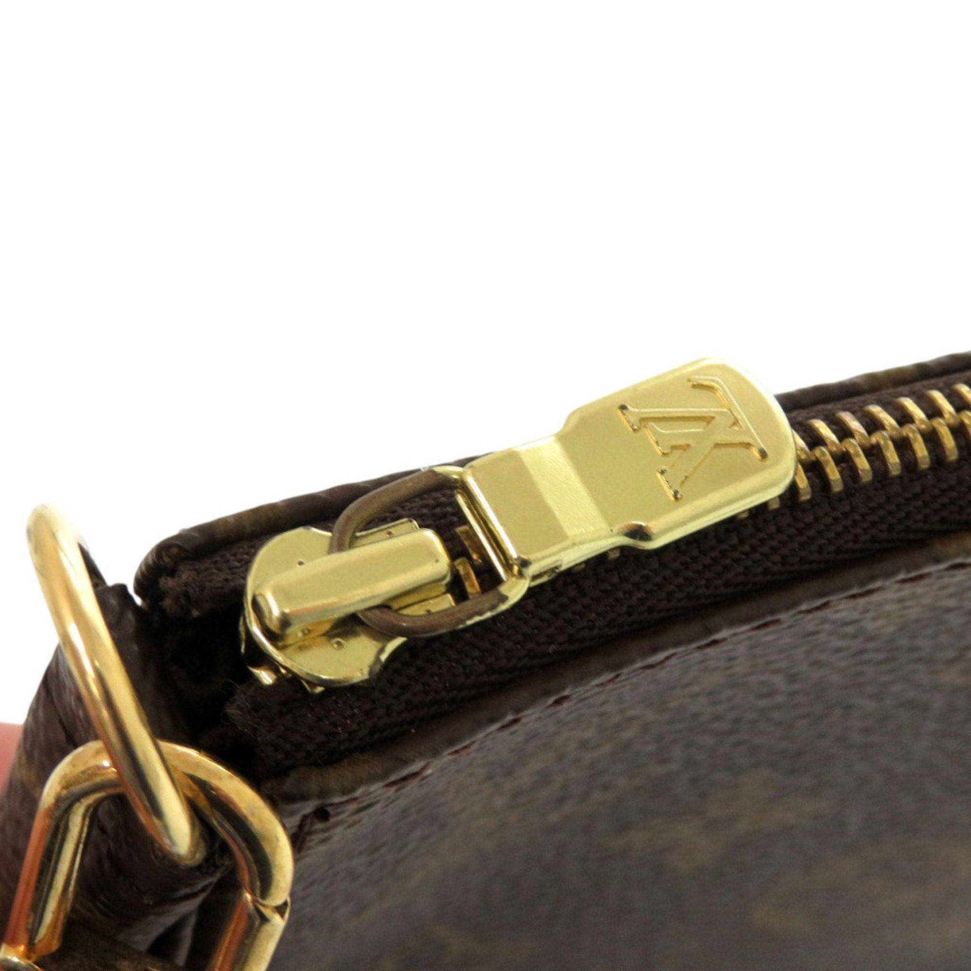 Louis Vuitton Brown Monogram Canvas Pochette Pouch