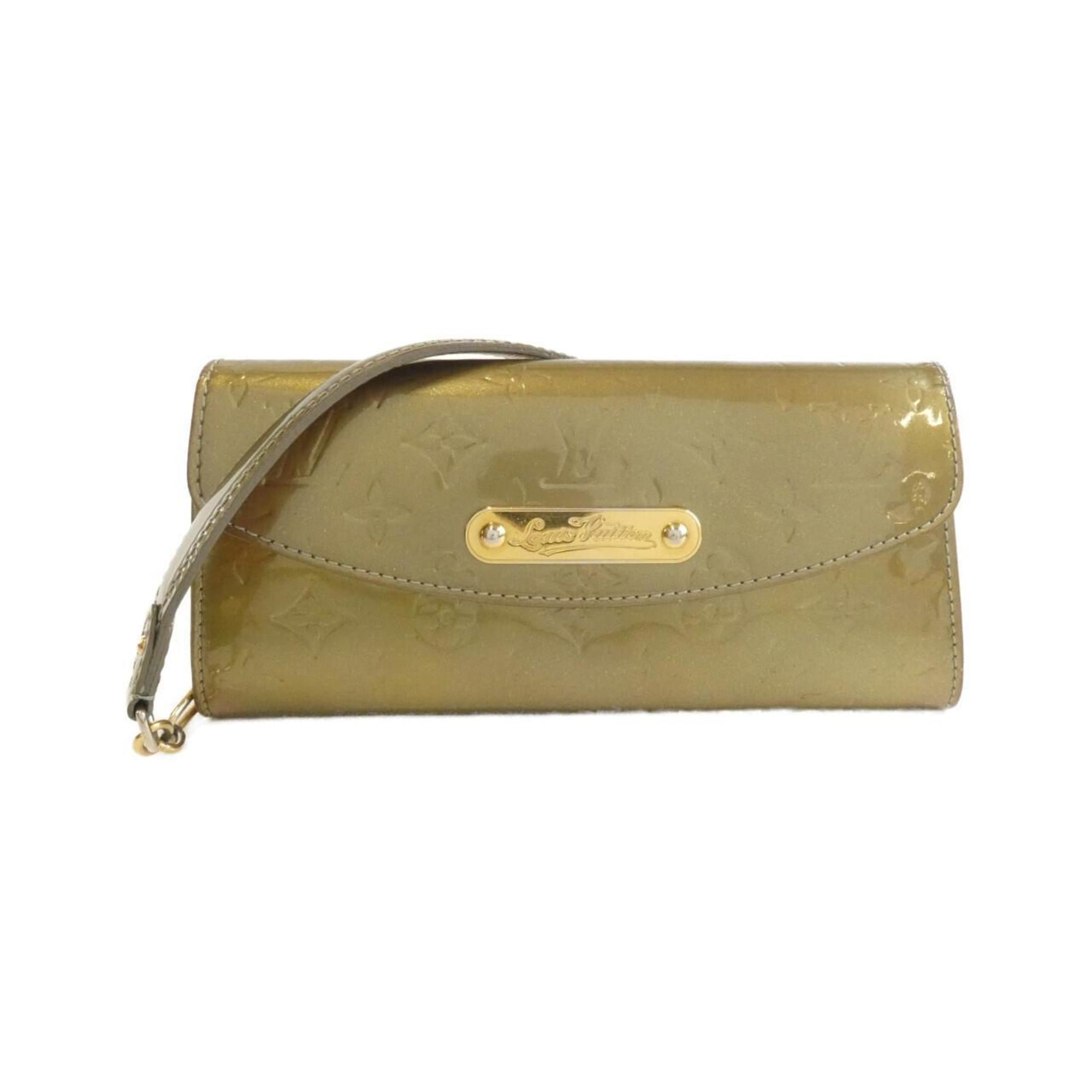 Louis Vuitton Gris Art Deco Leather Shoulder Bag