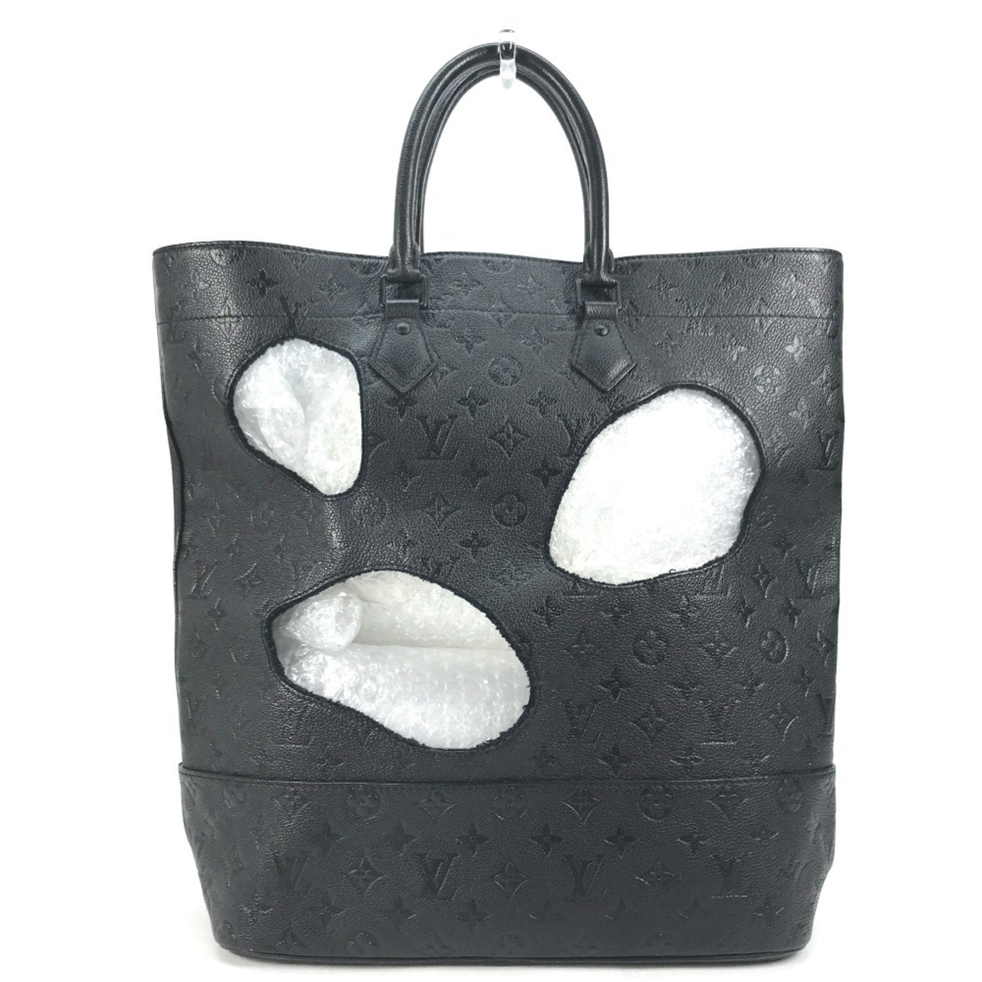 Louis Vuitton Black Noir Monogram Empreinte Shoulder Bag Tote Bag