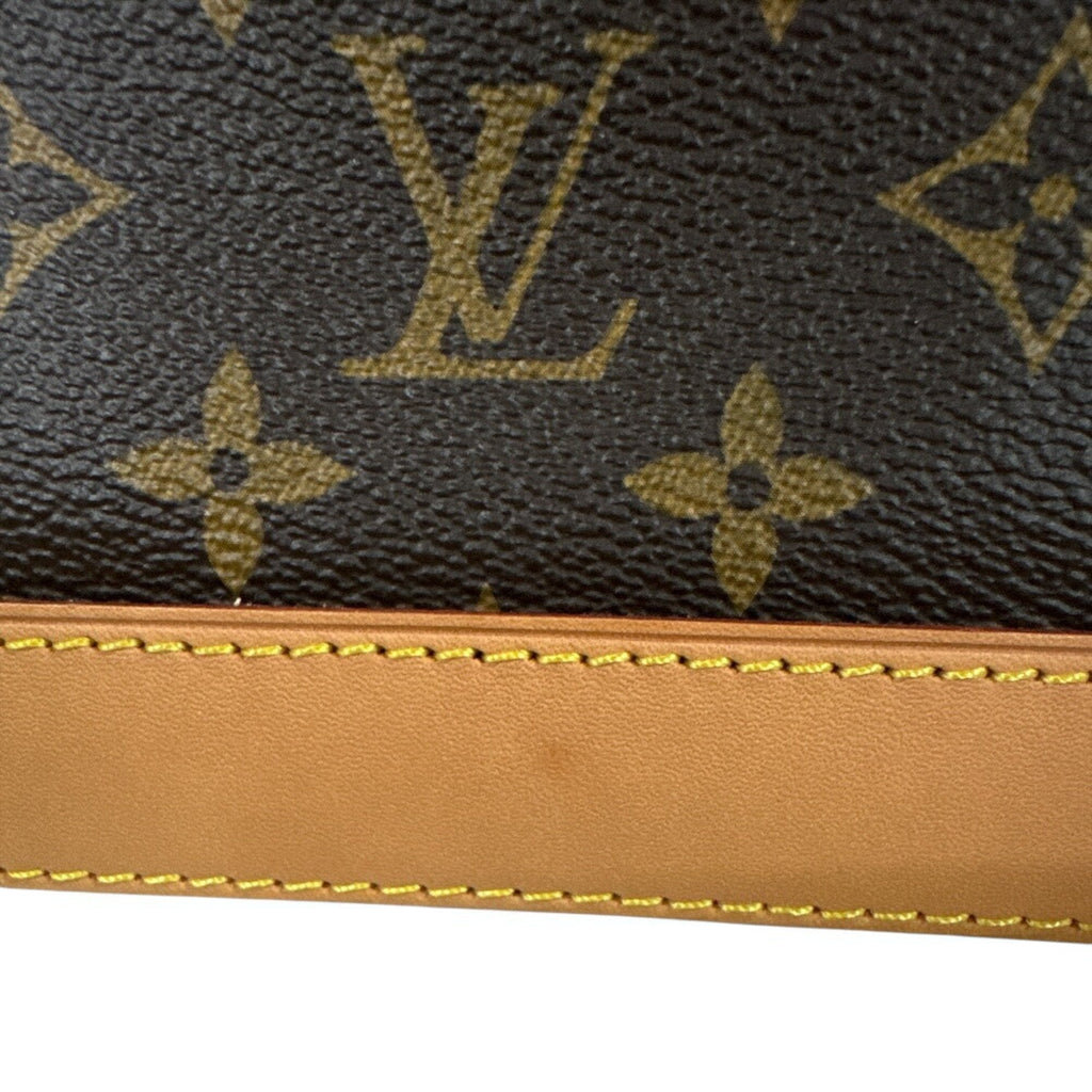 Louis Vuitton Brown Monogram Canvas Shoulder Bag