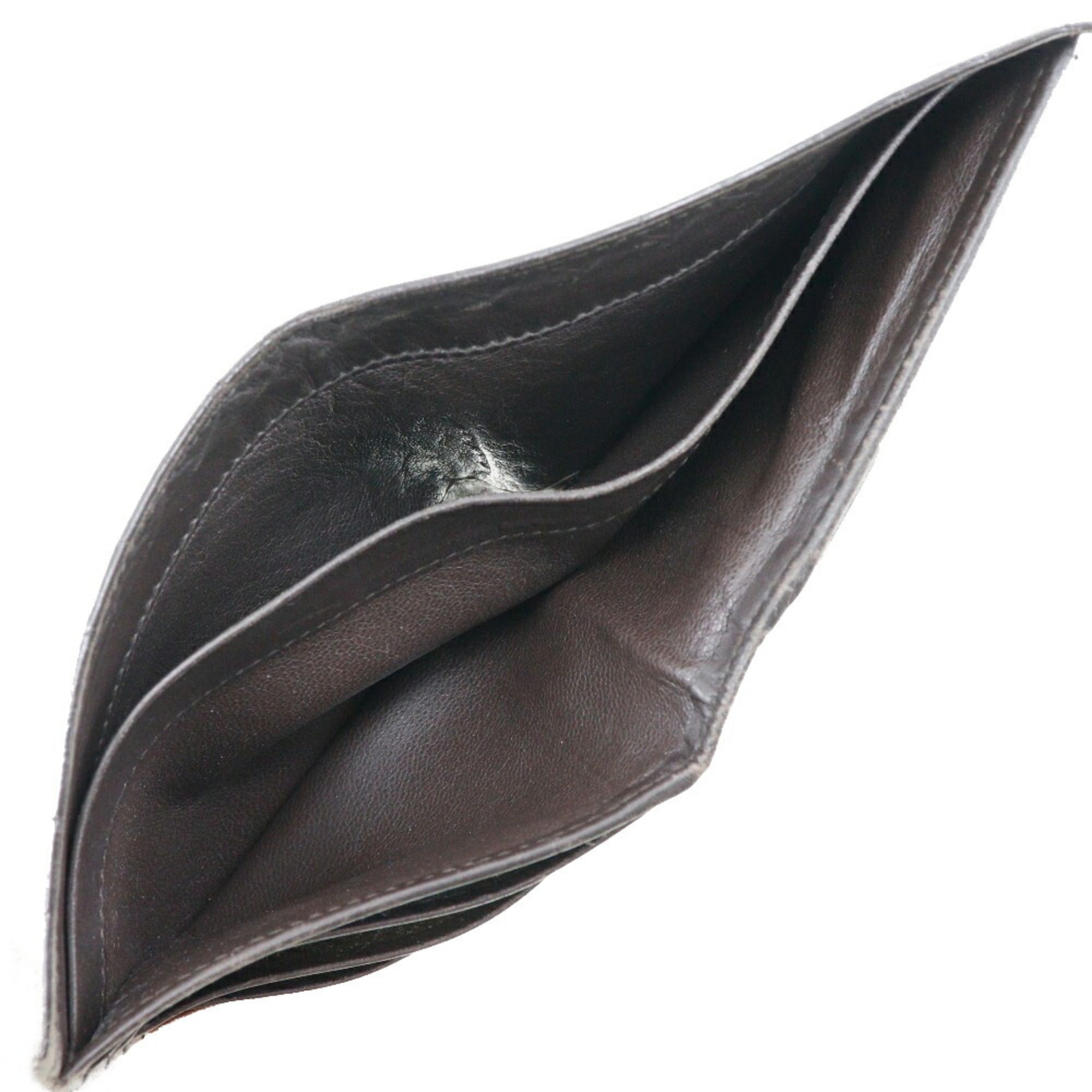 Bottega Veneta Intrecciato Dark Brown Leather Wallet (Bi-Fold)