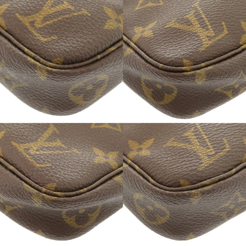 Louis Vuitton Brown Monogram Monogram Pochette Pouch