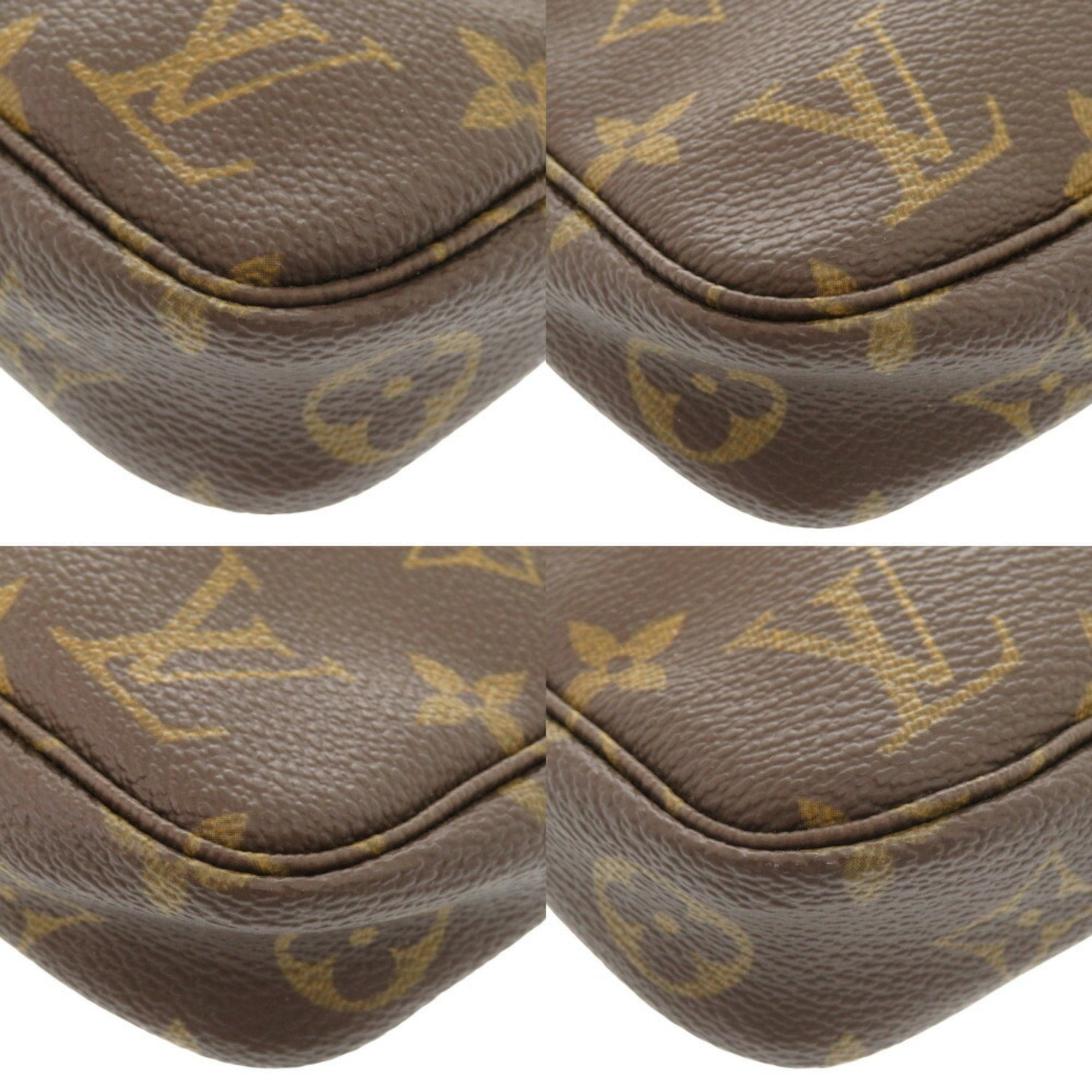 Louis Vuitton Brown Monogram Monogram Pochette Pouch